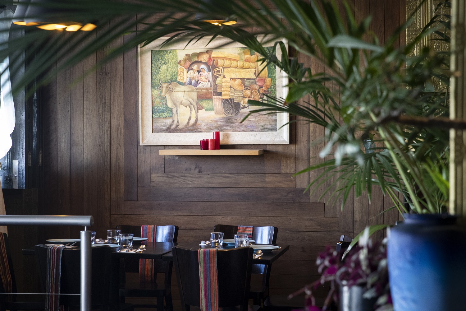 The dining room at Nanam. Photo / Jason Oxenham