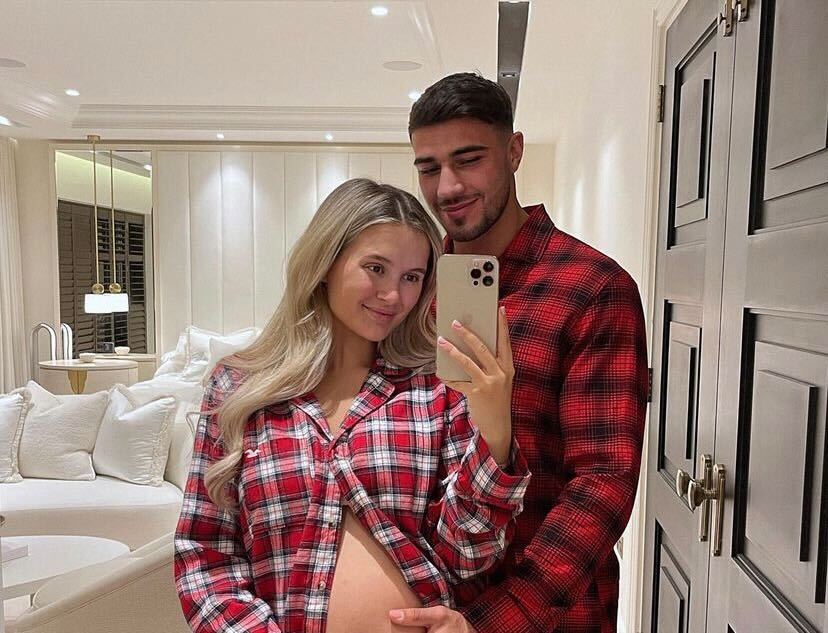 Molly-Mae Hague and Tommy Fury have welcomed their first child. Photo / Instagram