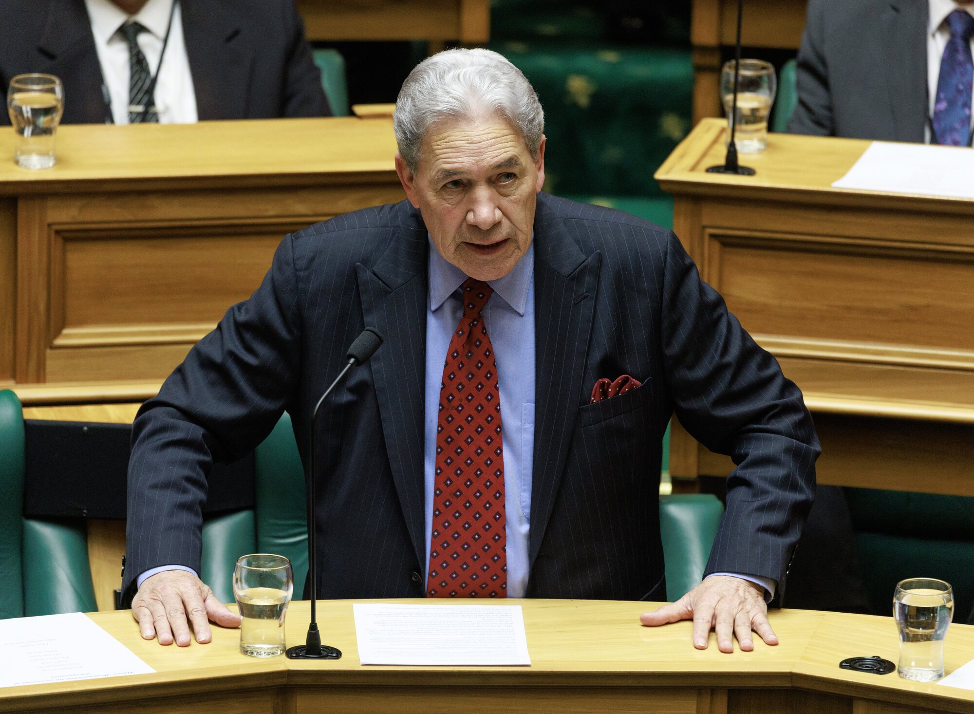 NZ First leader Winston Peters. Photos /Mark Mitchell
