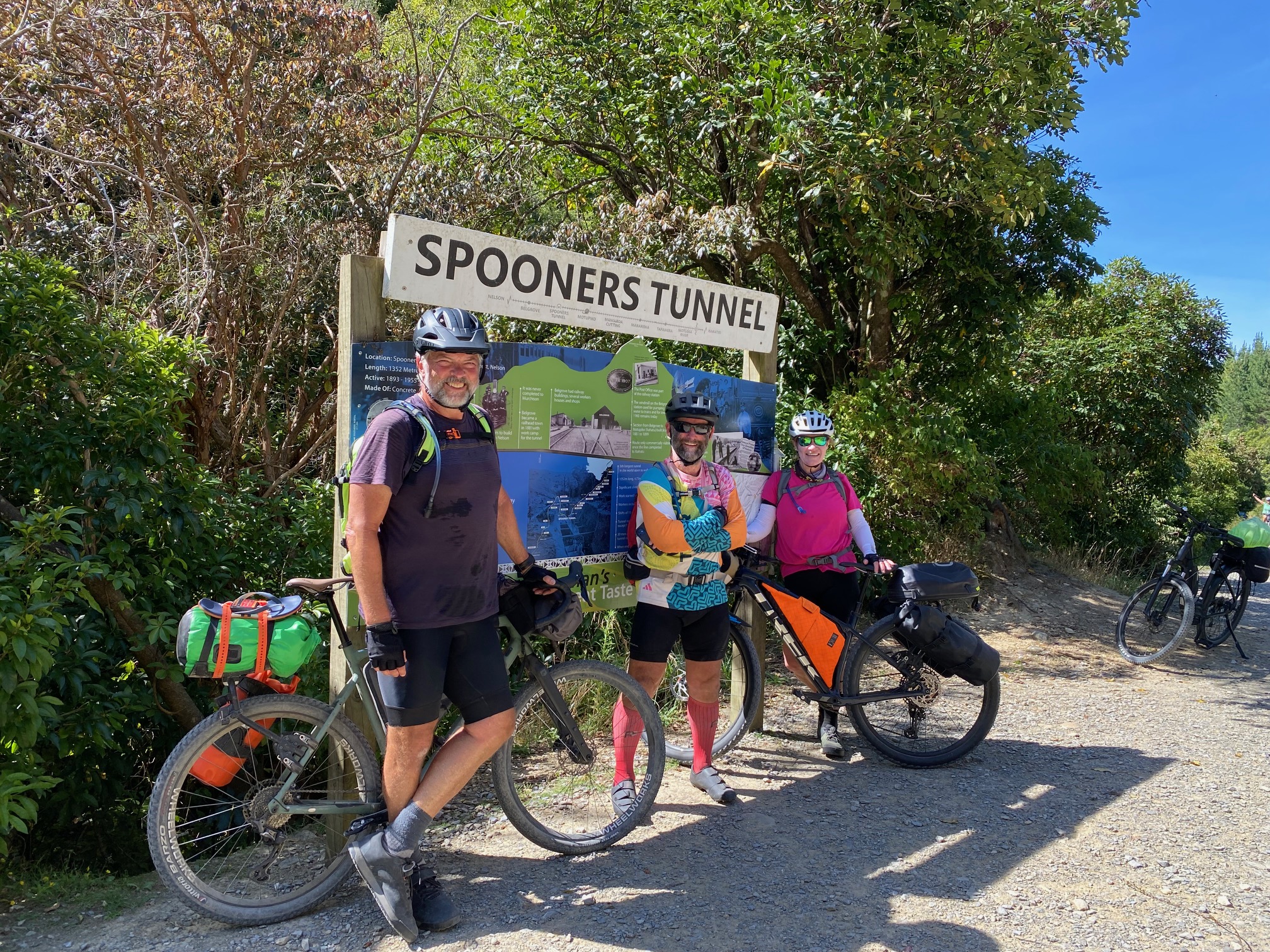 Spooners Rail Tunnel, spanning 1.4km, is a historic gem along New Zealand's cycle trails. Photo / Mary Lambie