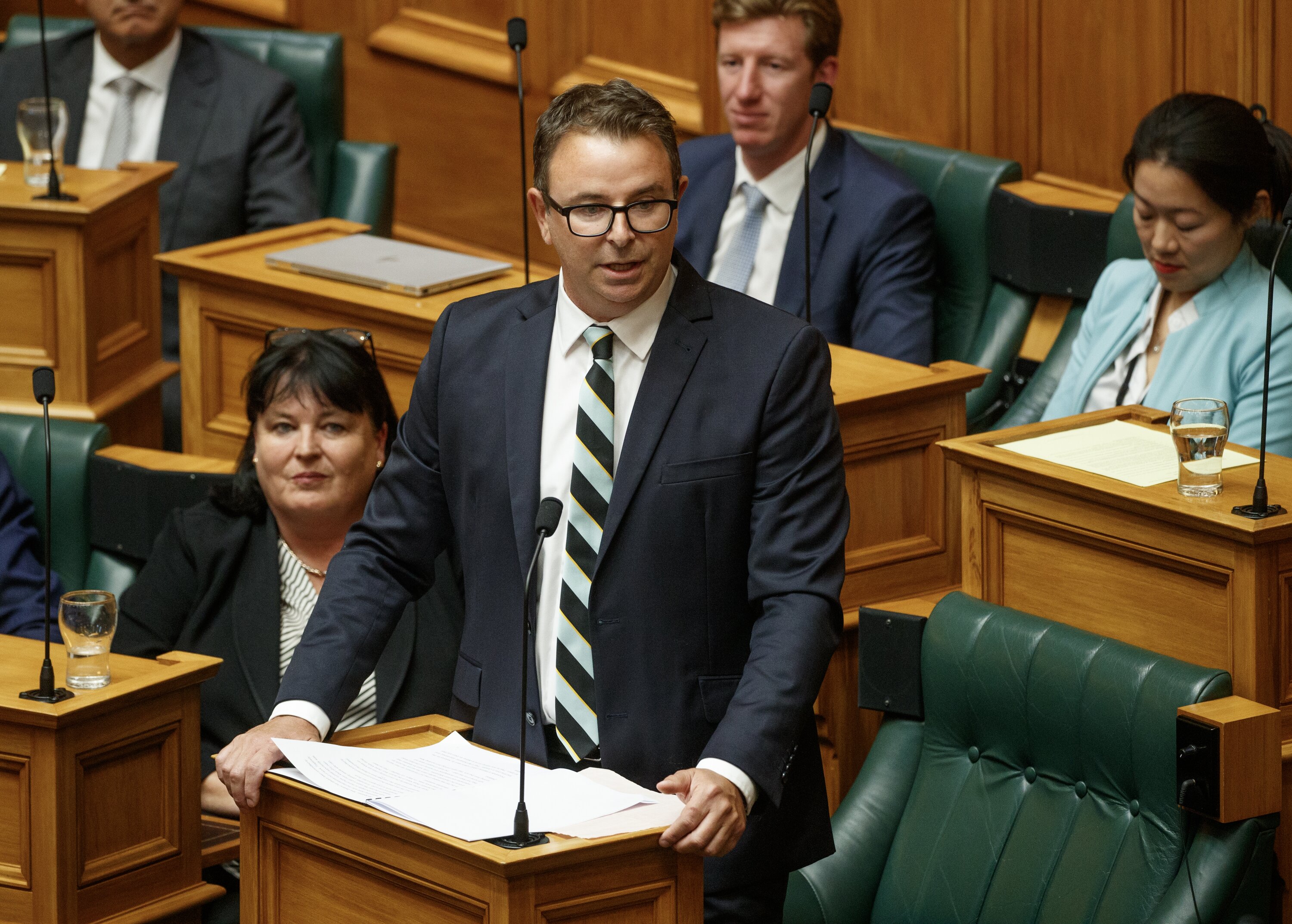 Commerce and Consumer Affairs Minister Cameron Brewer. Photo / Mark Mitchell