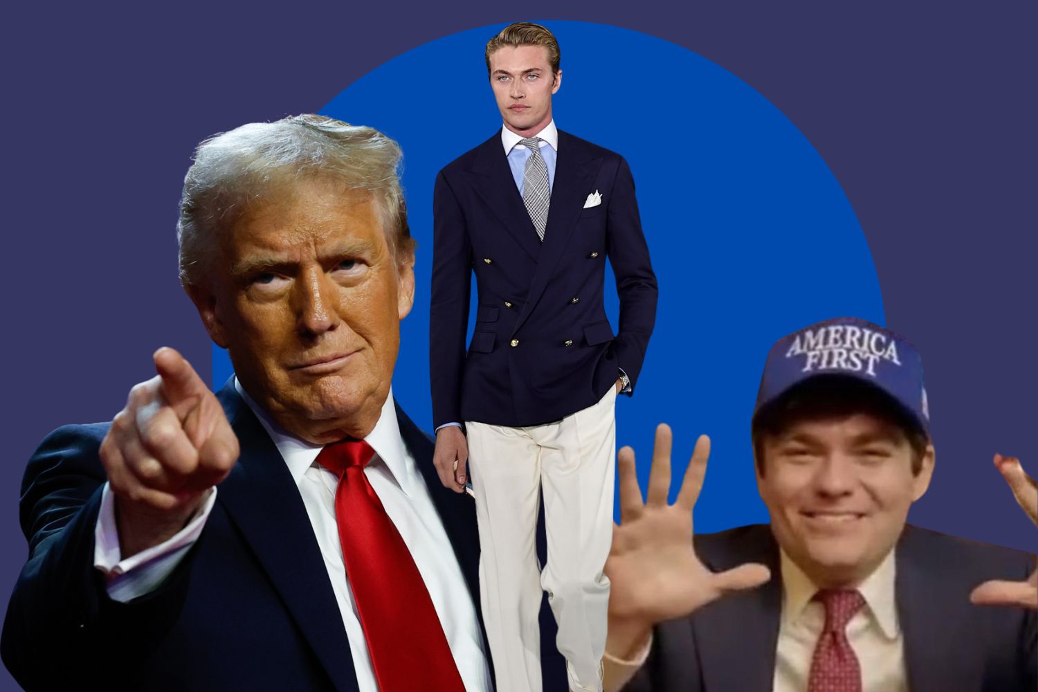 Conservative values comes with conservative dressing.