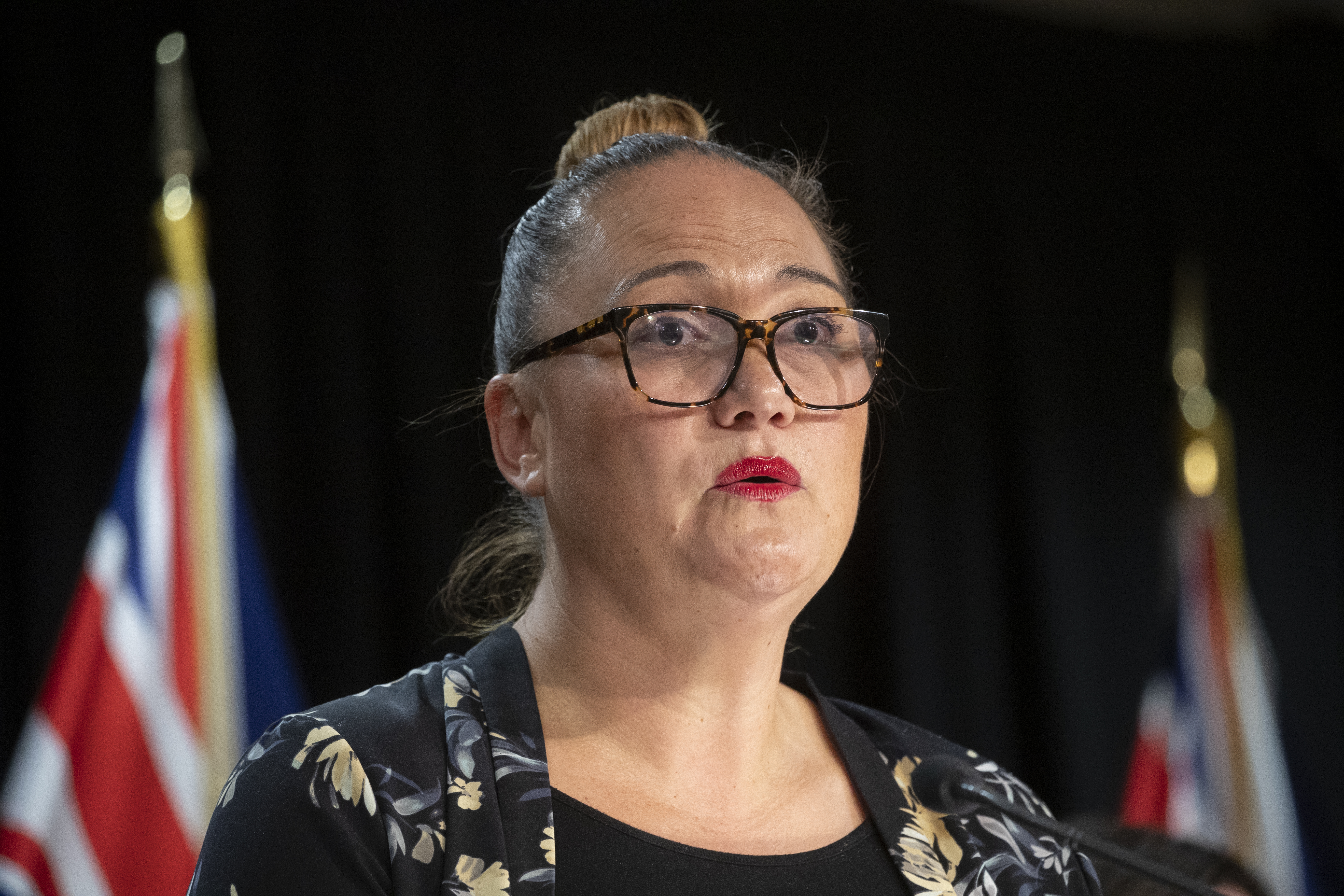 Deputy Prime Minister Carmel Spuloni could almost have her pic of portfolios. Photo /Mark Mitchell