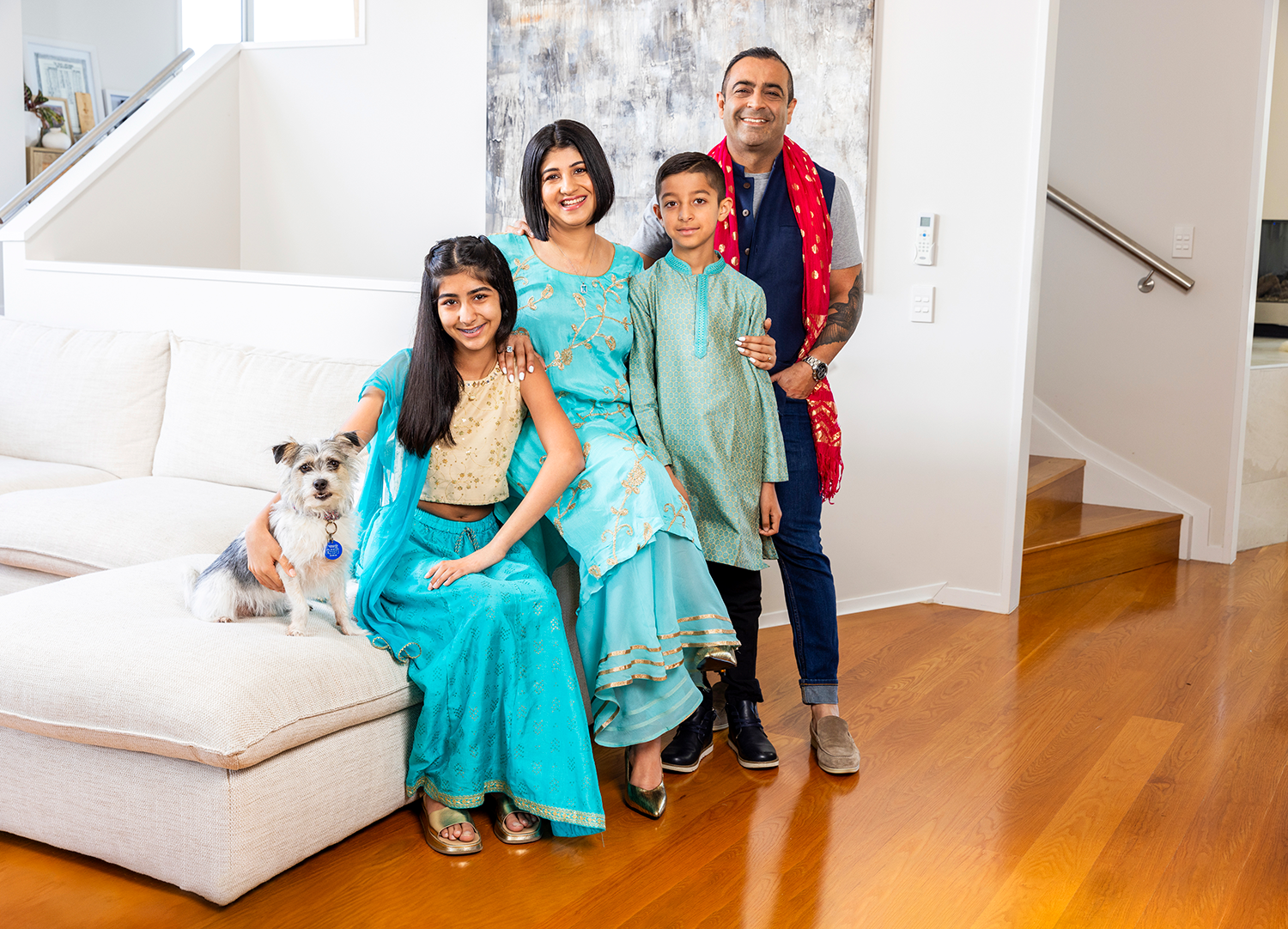 For Chand and Sid family’s sake, they are determined to reawaken their ties to India. Photo / Babiche Martens