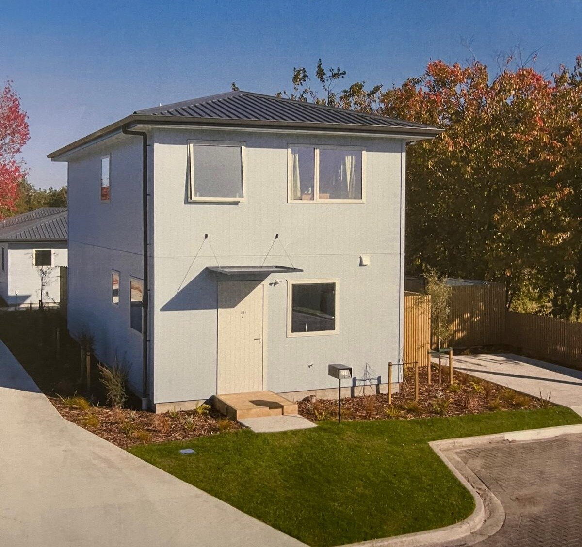 A new social housing model in Rotorua, July 2025.