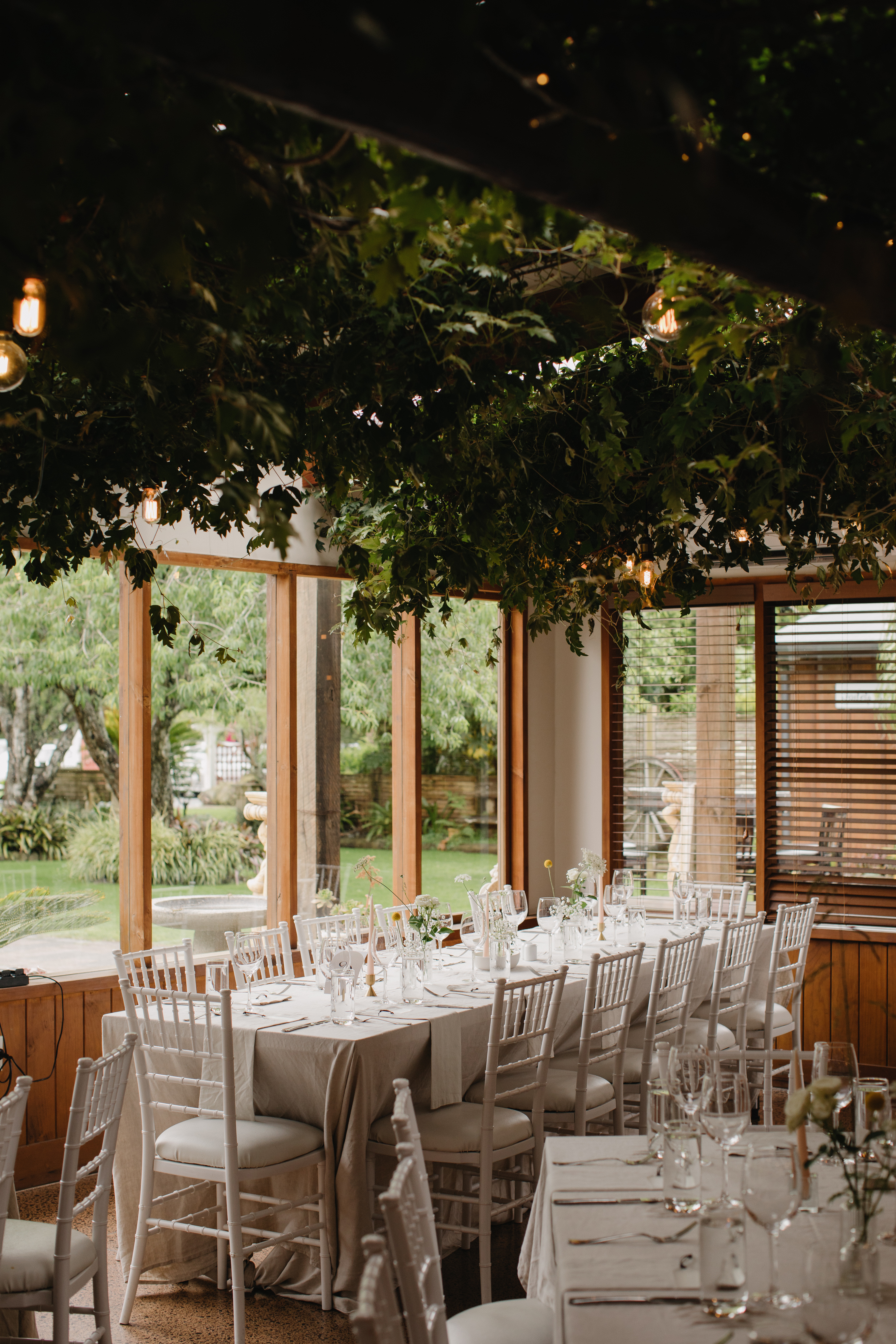 A fairytale canopy of foliage at Markovina Vineyard Estate. Photo / Jesse and Jessie