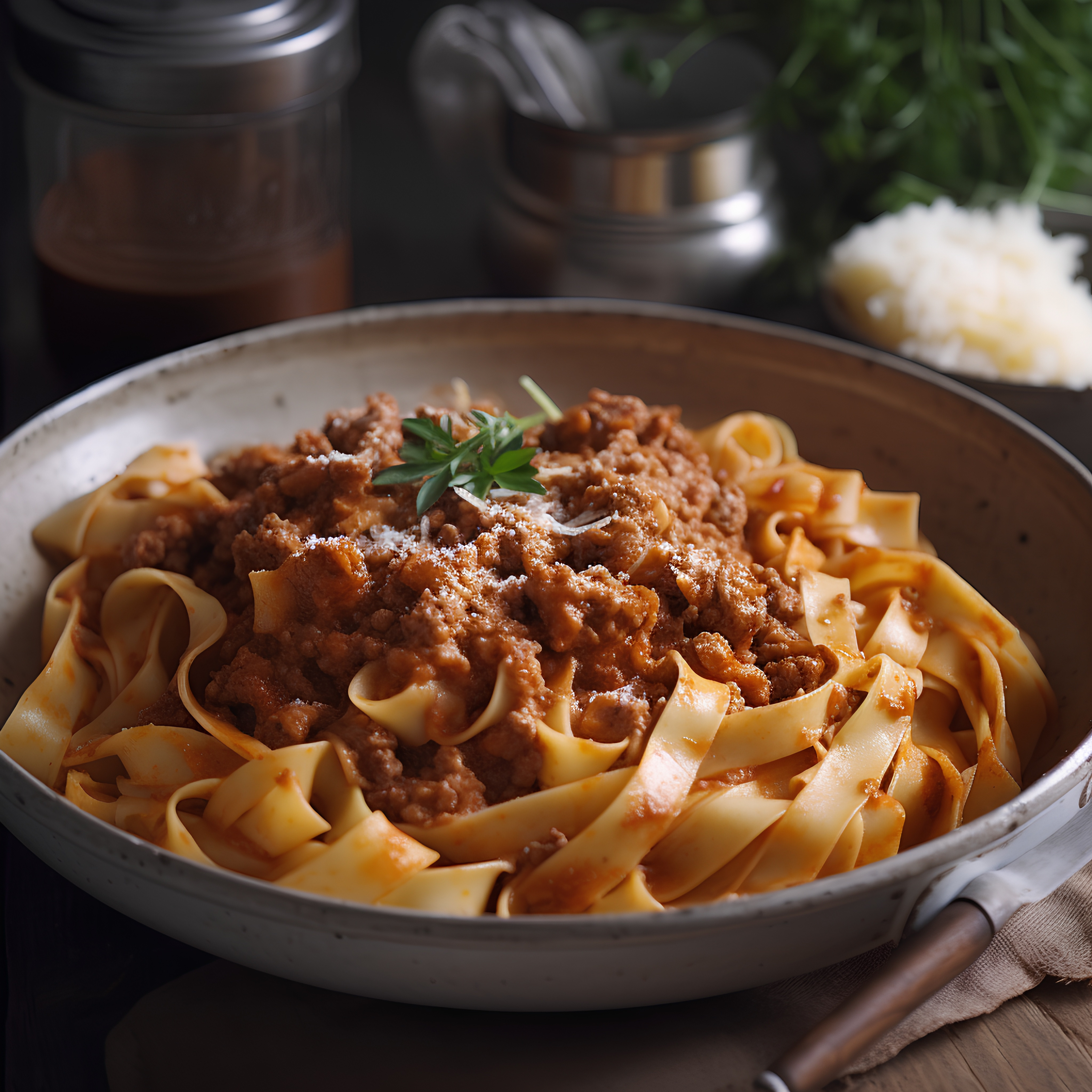 The original dish from Bologna doesn't actually use spaghetti. Instead, it’s made with tagliatelle, beef mince, onion, garlic, and a pinch of spice. Photo / Supplied