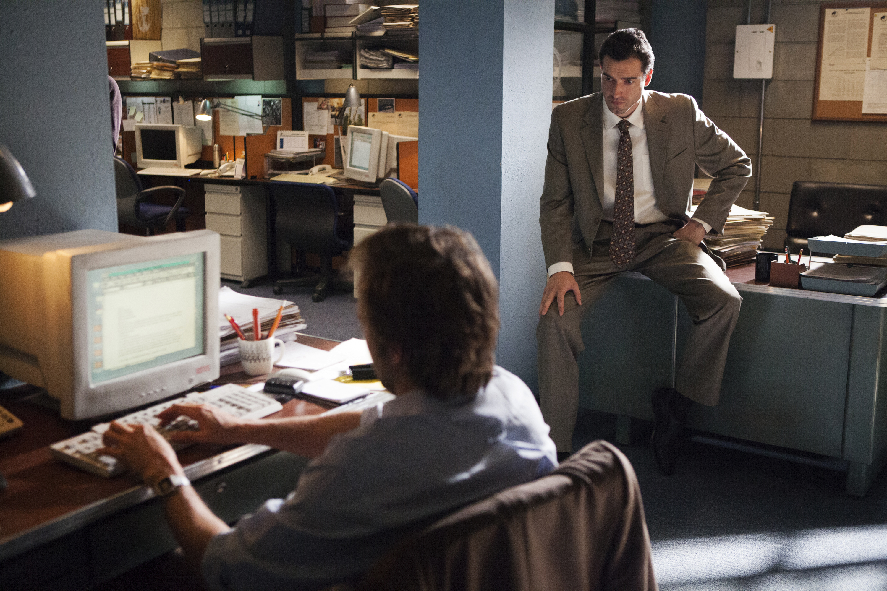 New Zealand actor Matt Whelan plays agent Daniel Van Ness in season three of Narcos.