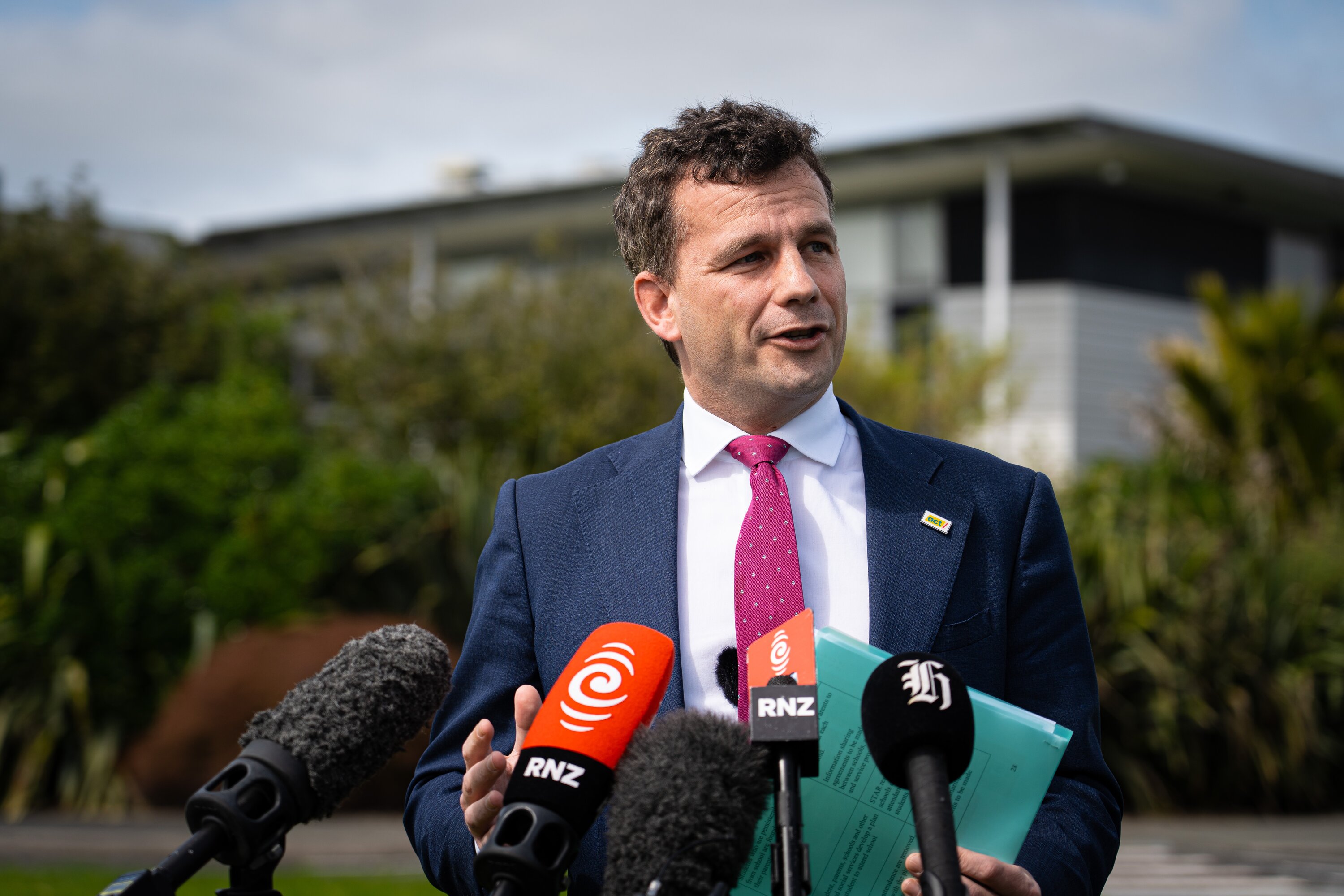 Act Leader David Seymour. Photo / Alyse Wright