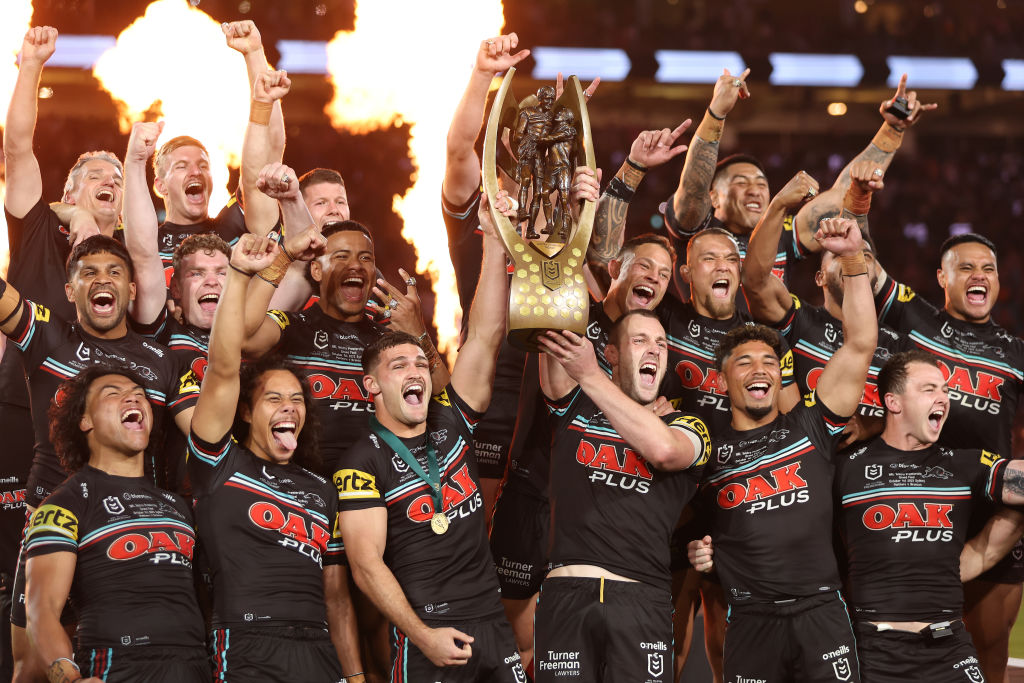 Buy Penrith Panthers NRL Premiers Premiership 2023 3 Peat Can