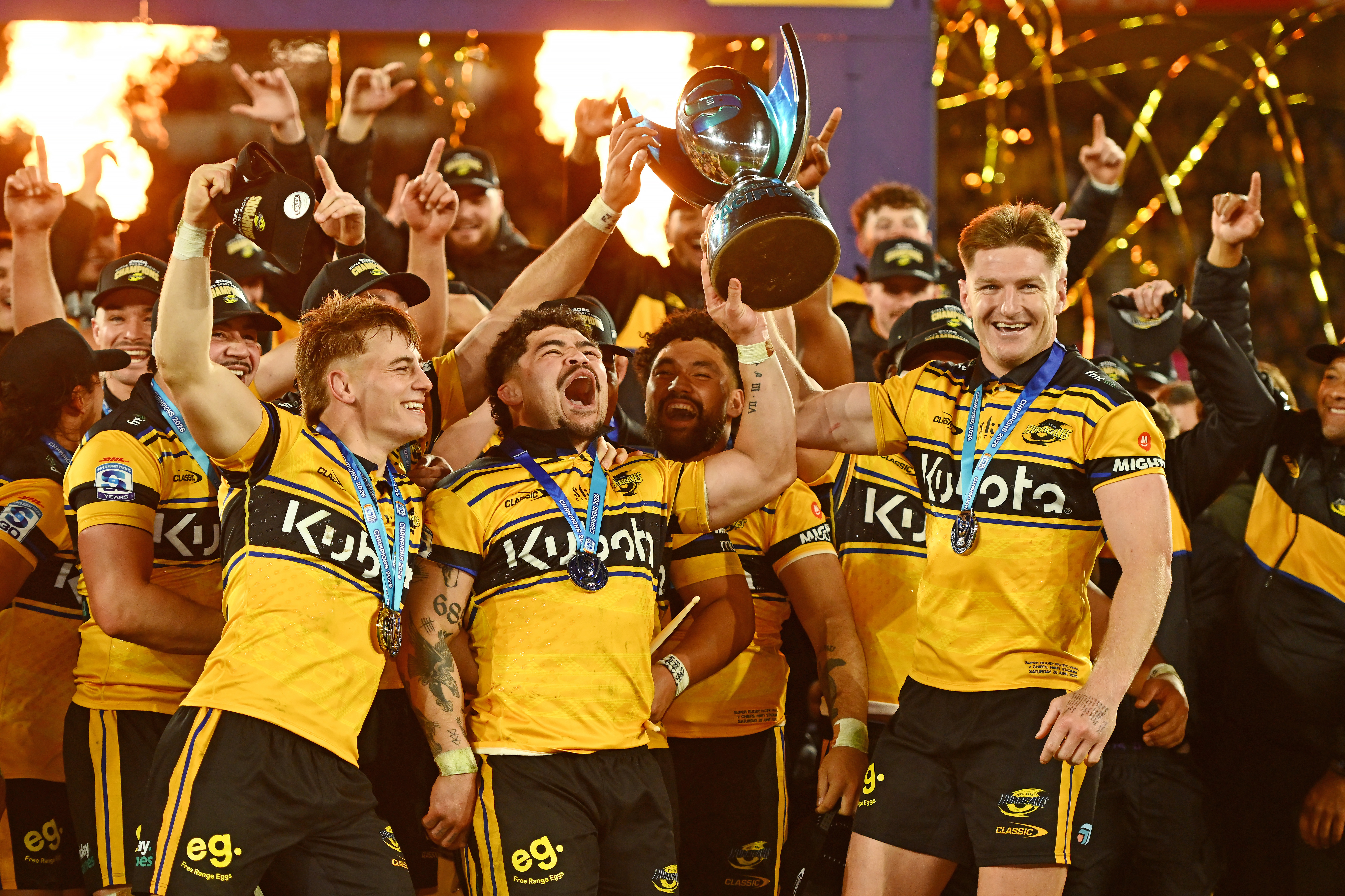 The Hurricanes beat the Chiefs 60-5 in the final. Photo / Photosport