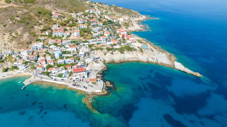 Ikaria Island in Greece is a blue zone: an area where inhabitants live longer than average. Photo / Getty Images