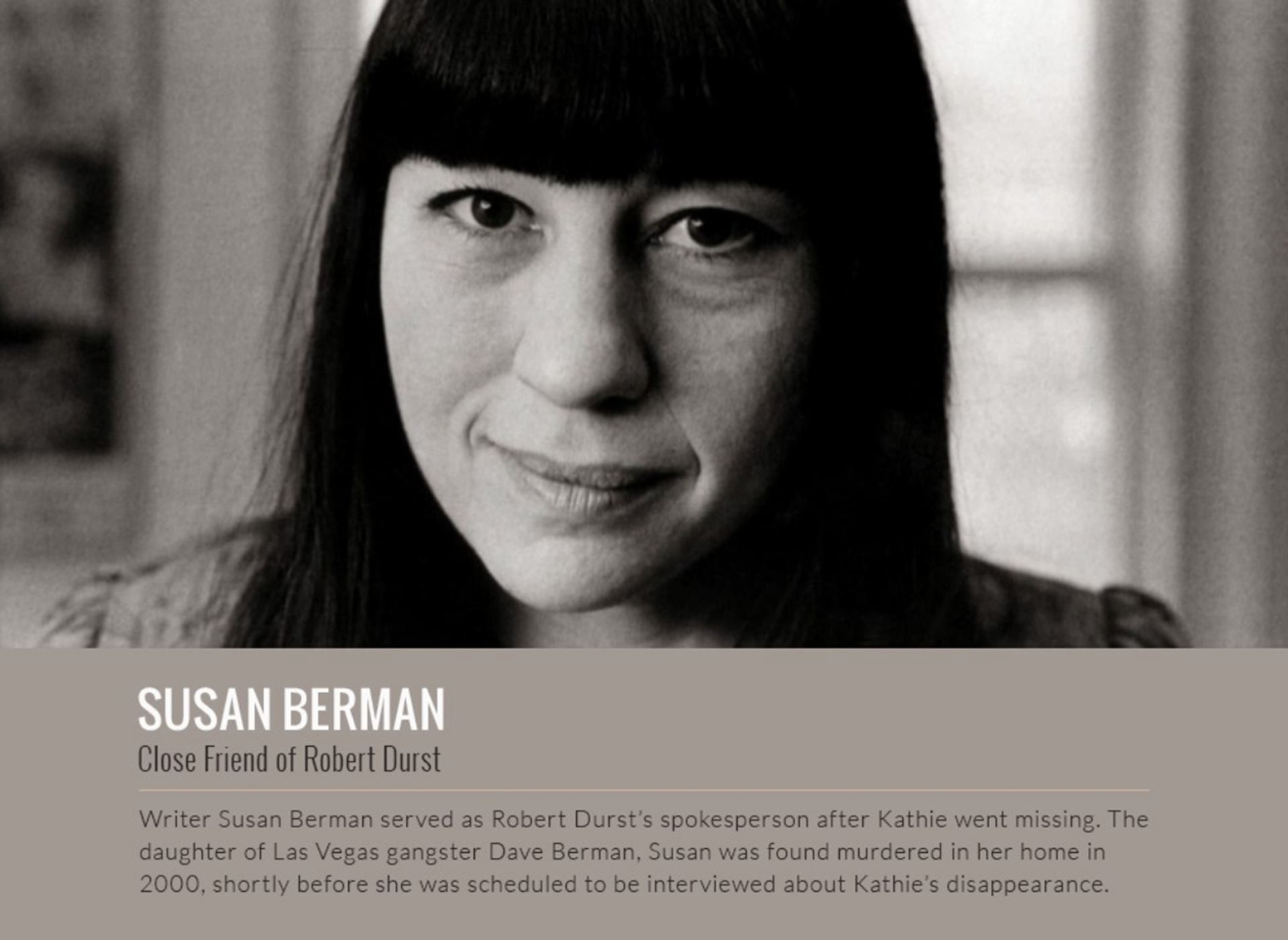 Susan Burman.