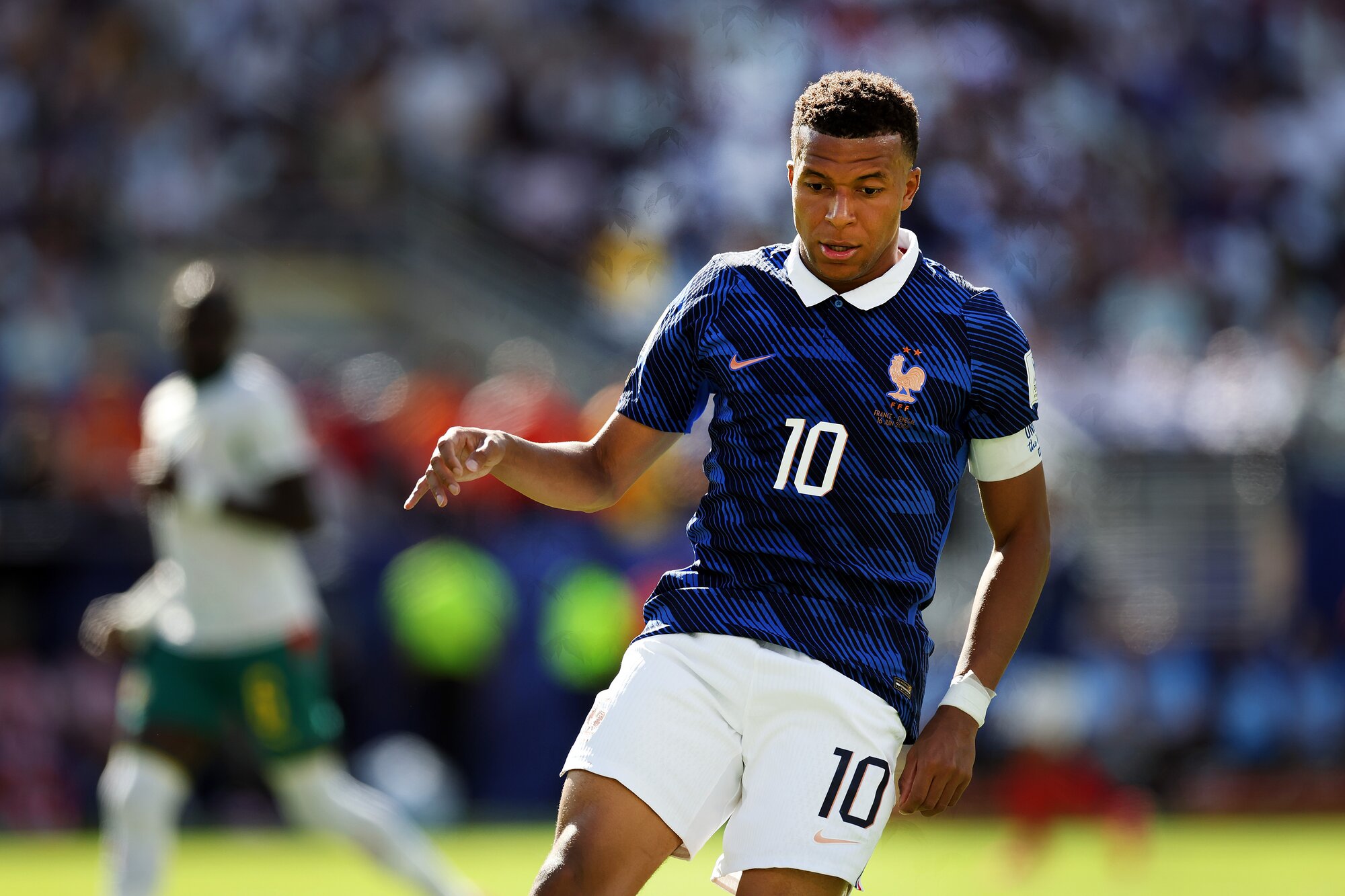  Kylian Mbappe scored two goals for France. Photo / Getty Images