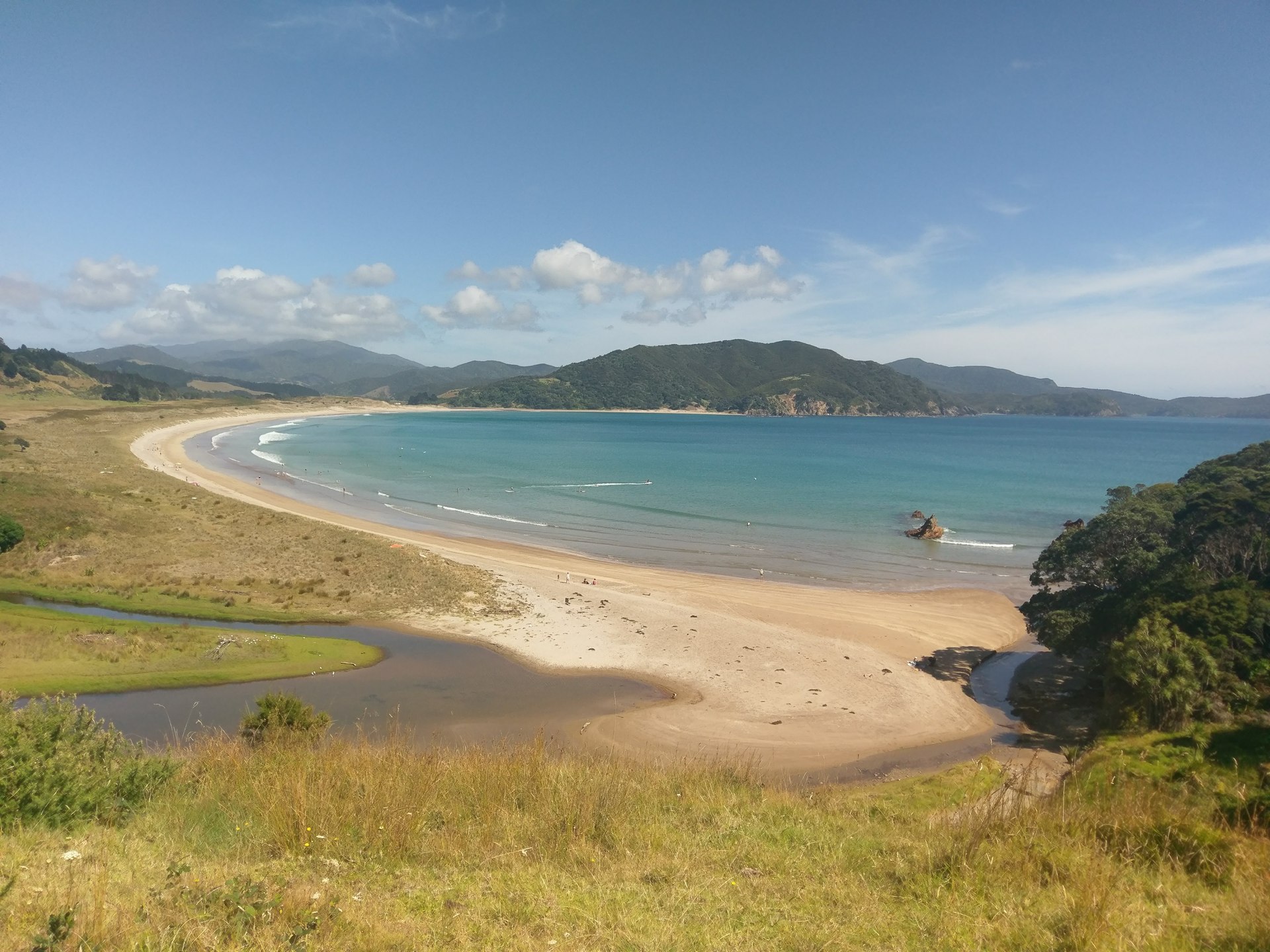 Some picturesque northern Coromandel campsites, including those at Waikawau Bay, are affected by the closure. Photo / Supplied