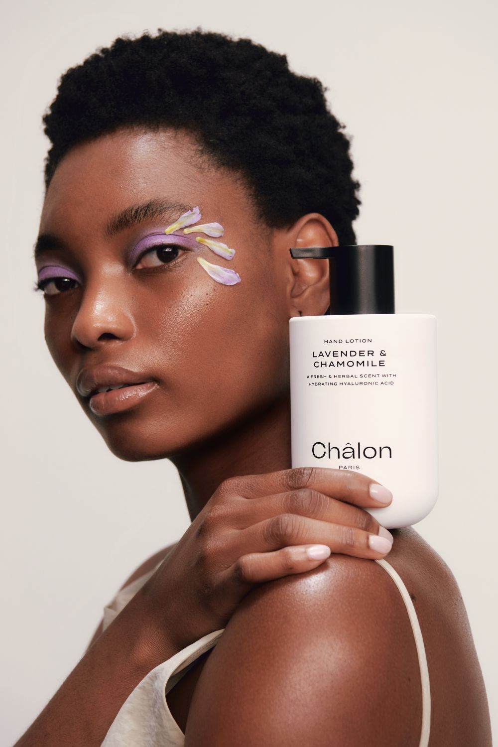 Jaimee worked with Parisian perfumer Alexandre Freile to develop three luxurious scents that comprise Chalon's hand and bodycare.