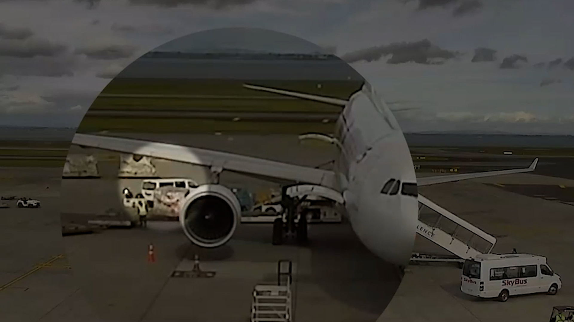 Security camera footage of Martin Pritchard, an Air New Zealand baggage handler, unloading a secret stash of methamphetamine from an arriving Malaysian Airlines flight. Photo / Supplied