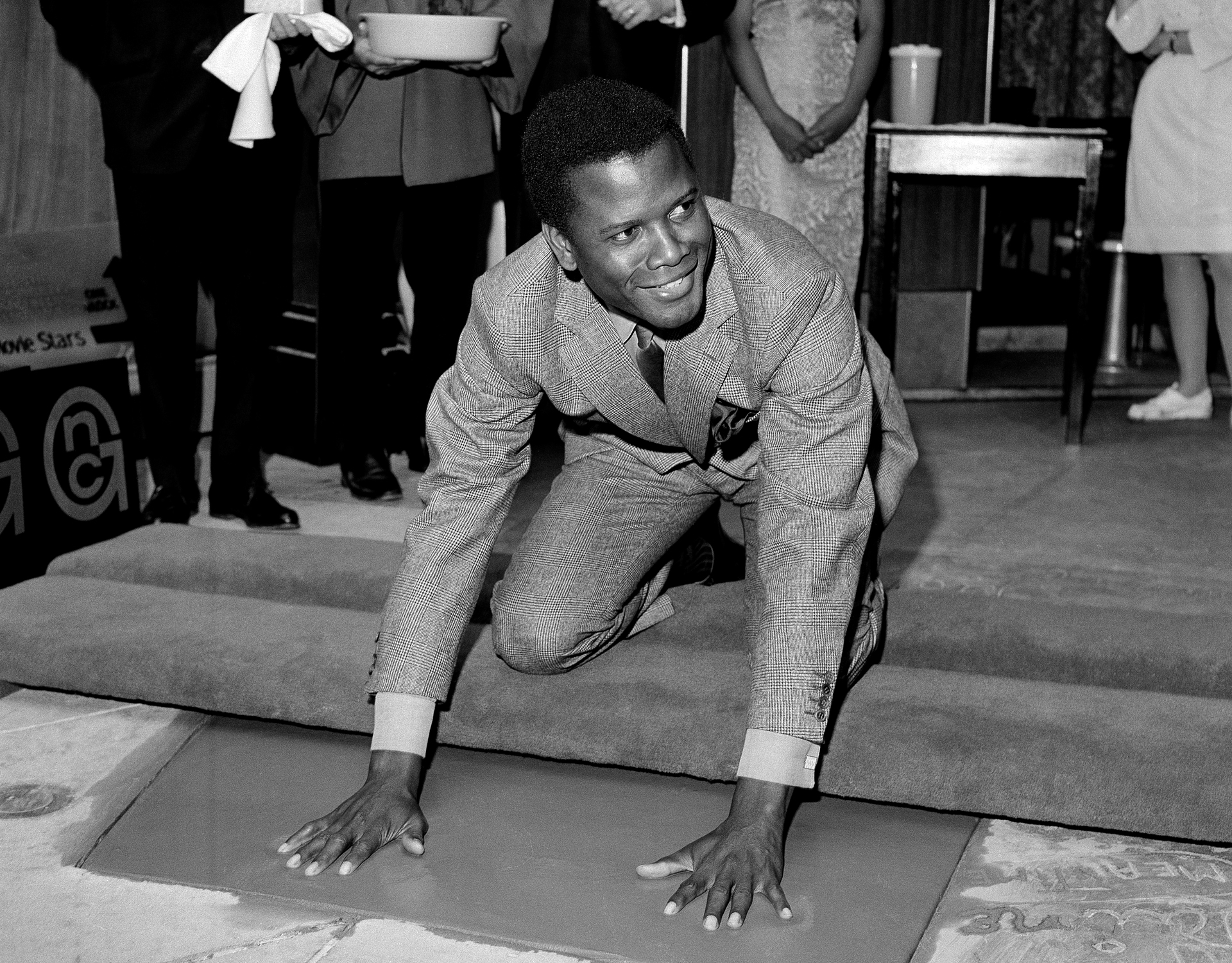 Sidney Poitier pictured in 1967. The legendary actor has died aged 94. Photo / AP