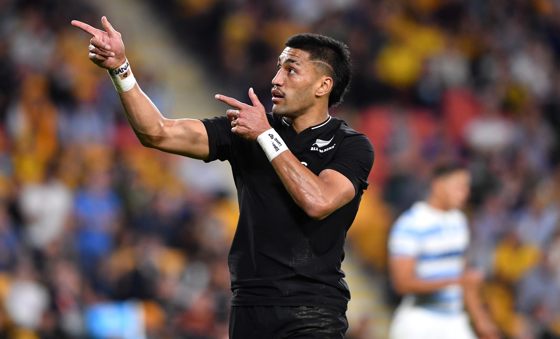 Rieko Ioane re-signed with New Zealand Rugby, but only until the end of 2023. Photo / Photosport