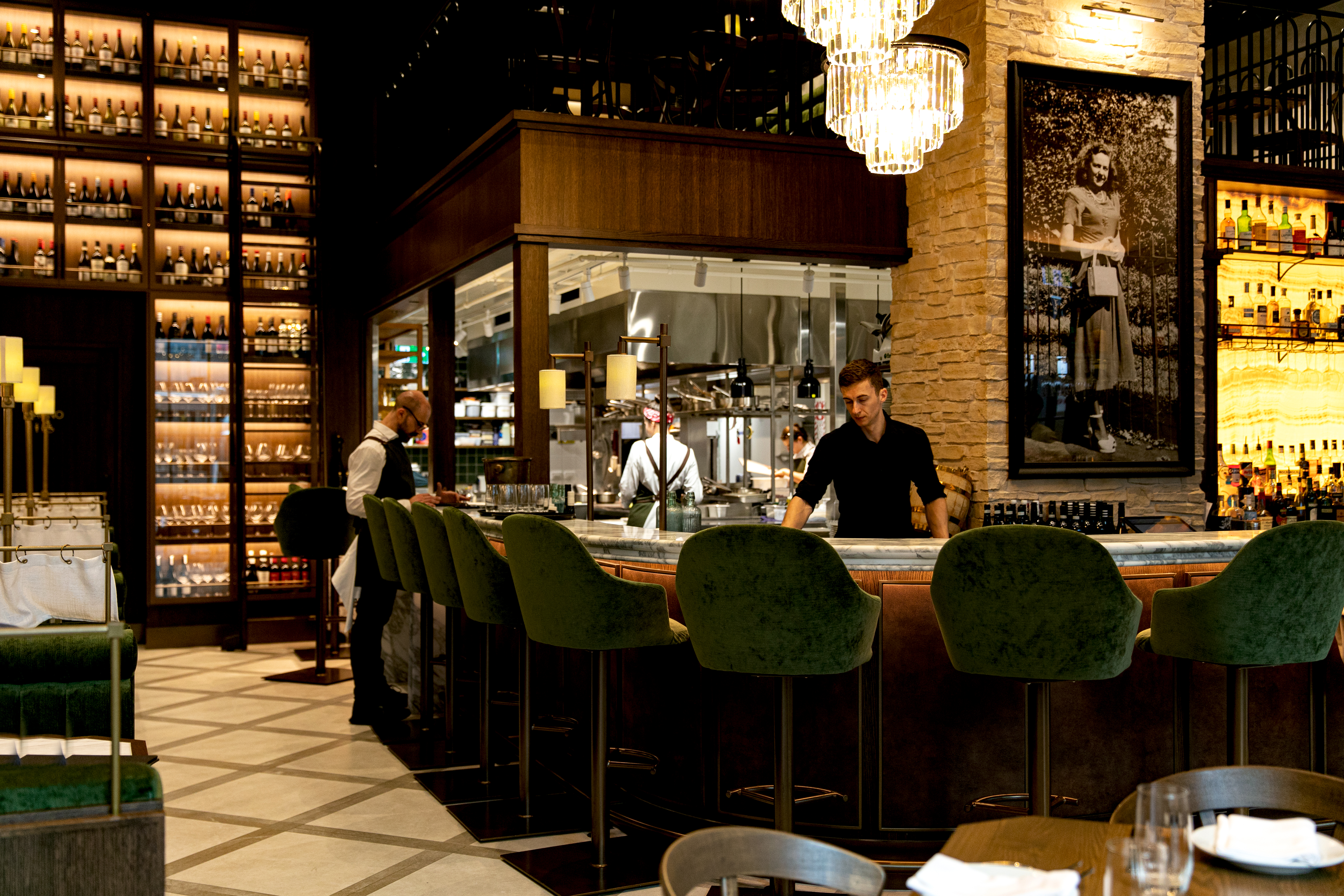 Bossi's lush interior. Photo / Babiche Martens