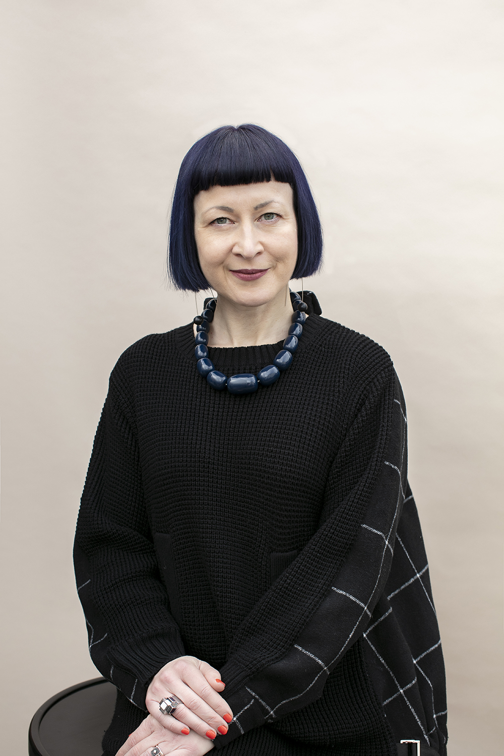 Wine editor Jo Burzynska. Photo / Babiche Martens