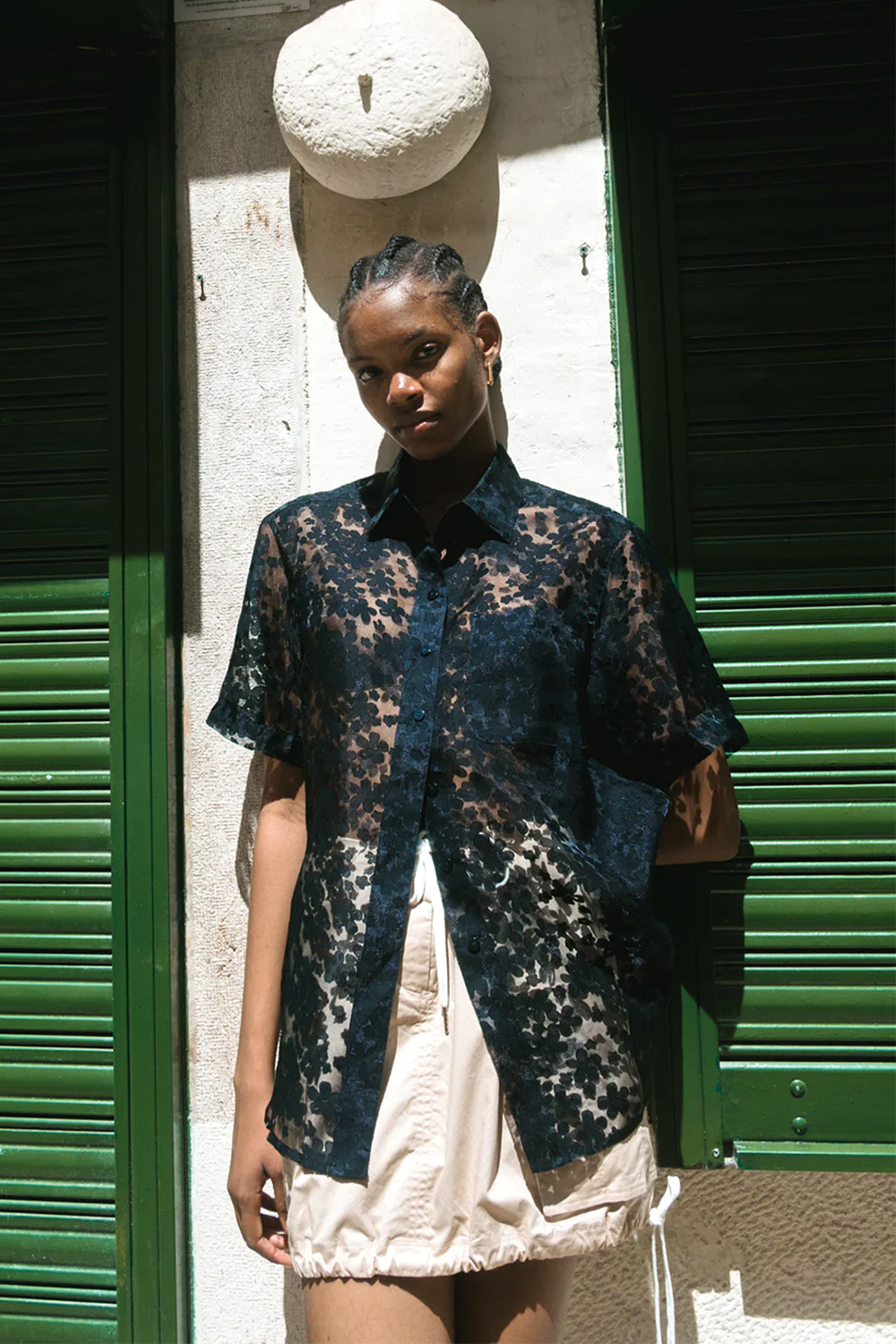 It’s time to invest in a summer cover: A button-up you can wear unbuttoned. Photo / Blanca