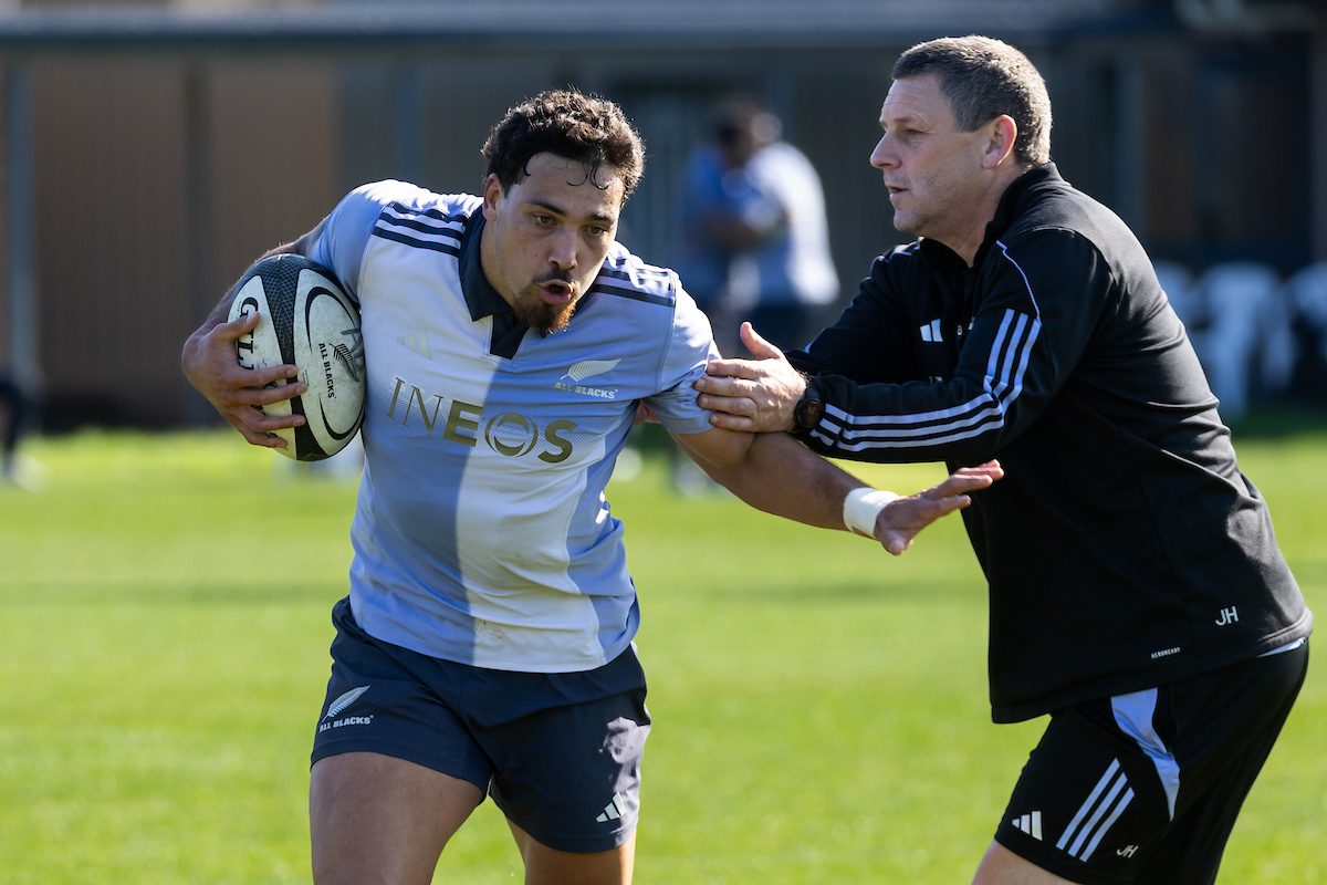 All Black Billy Proctor will make his test debut this week. Photo / Photosport