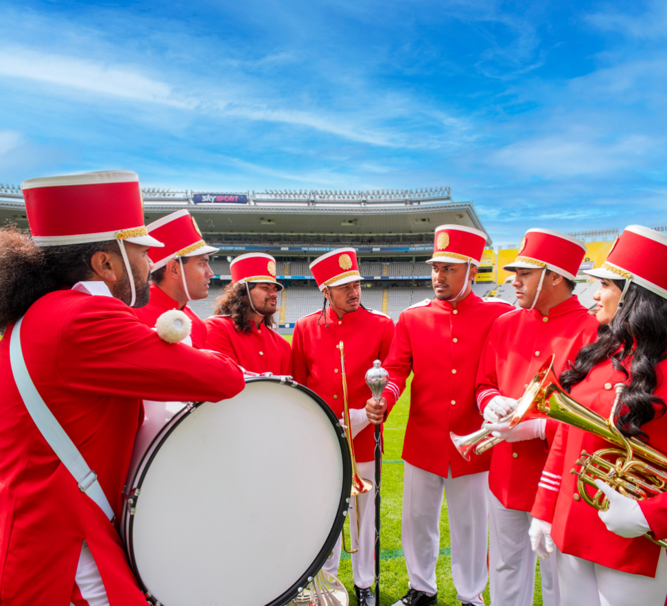Red, White and Brass.