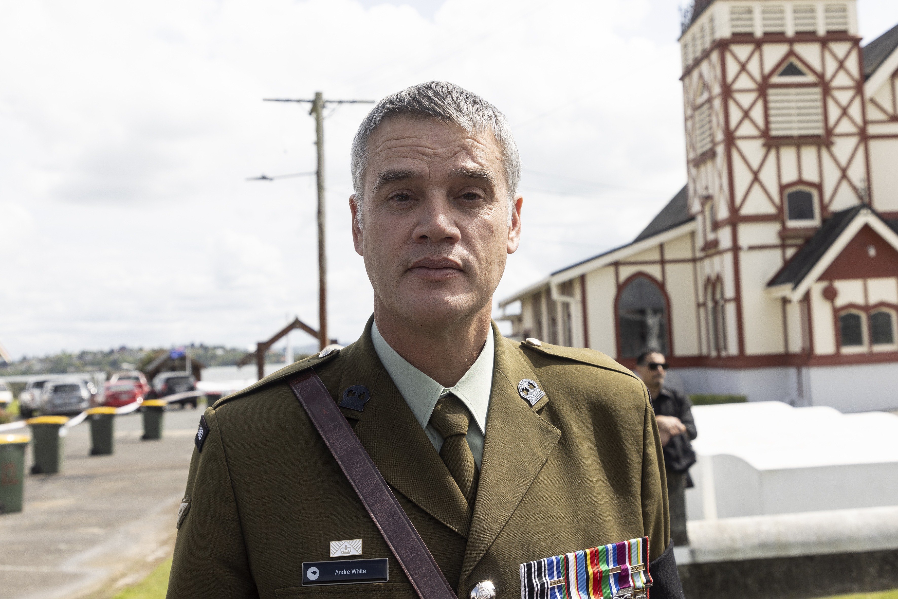 Warrant officer Mahaki White, New Zealand Defence Force. Photo / Andrew Warner