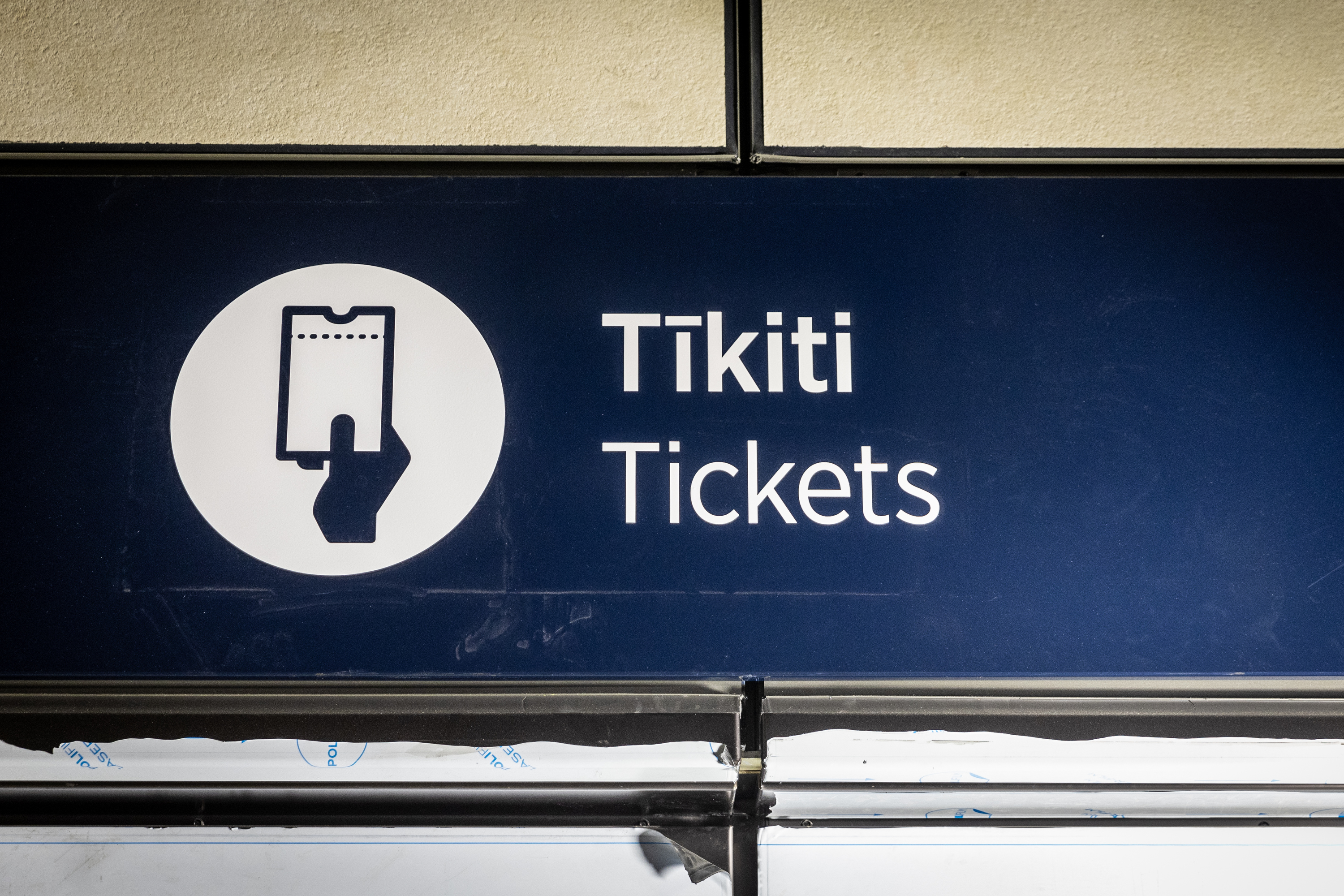 Signs are first in te reo Māori, then English. Photo / Michael Craig