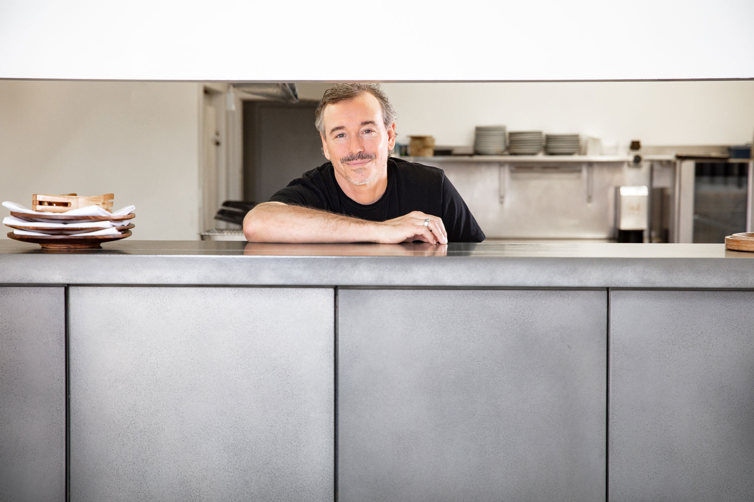 Executive chef Simon Wright. Photo / Babiche Martens