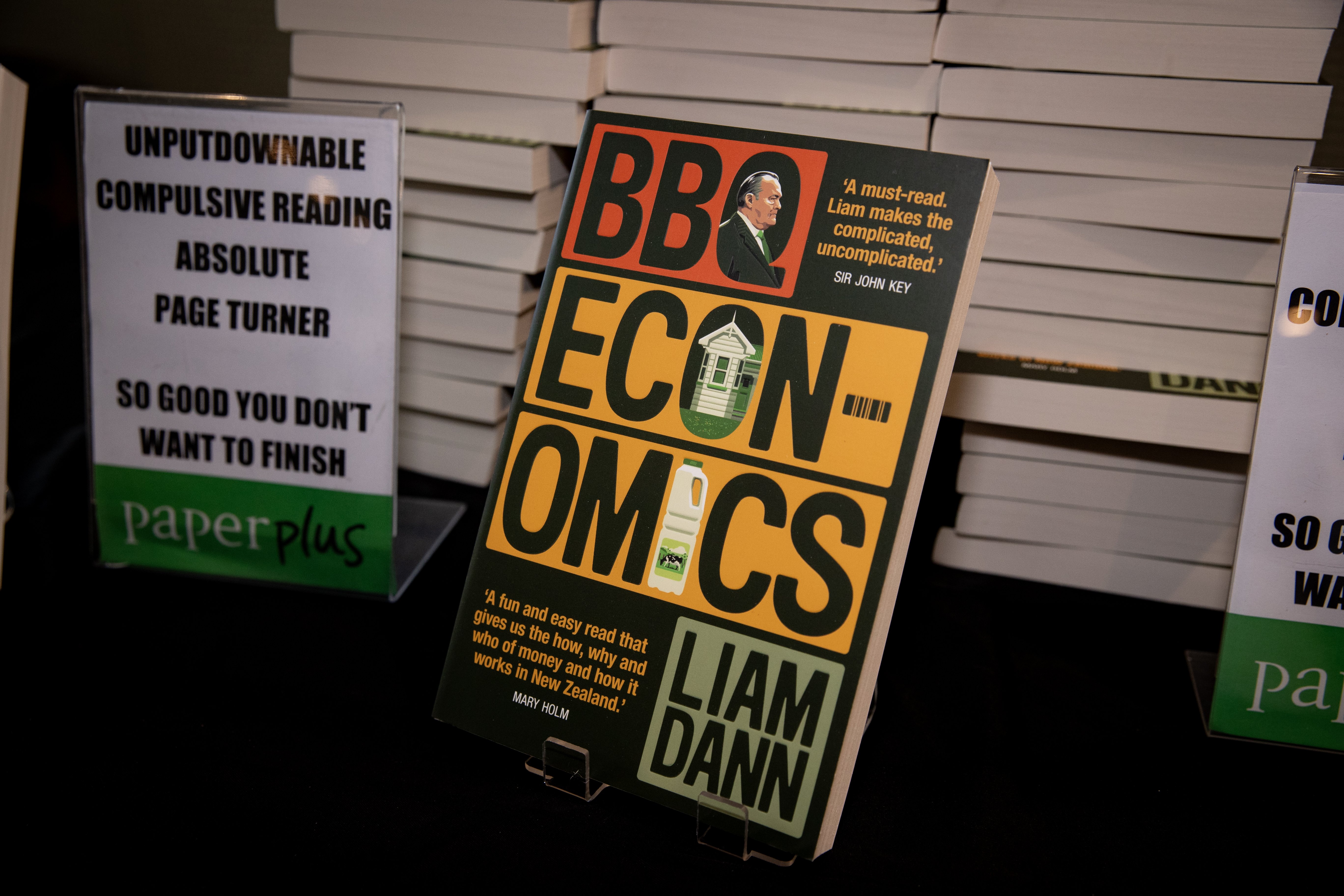 BBQ Economics by Liam Dann is out now. Photo / Dean Purcell