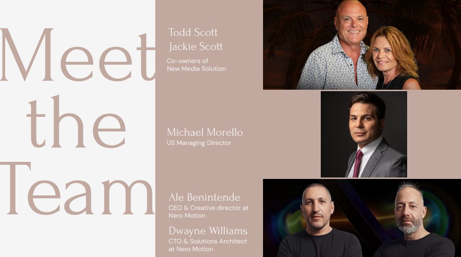 Part of the New Media Solution pitch deck.