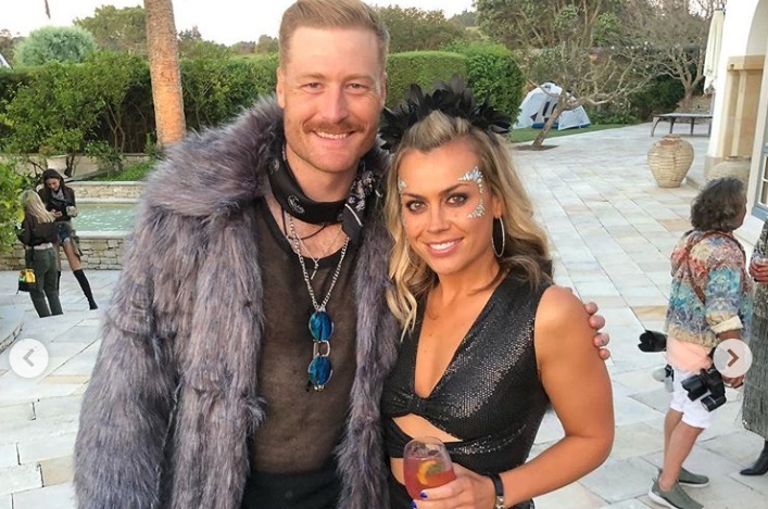 Martin Guptill and Laura McGoldrick Sourced from the instagram account of @lauramcgoldrick13 Spy 1 Dec 2019 