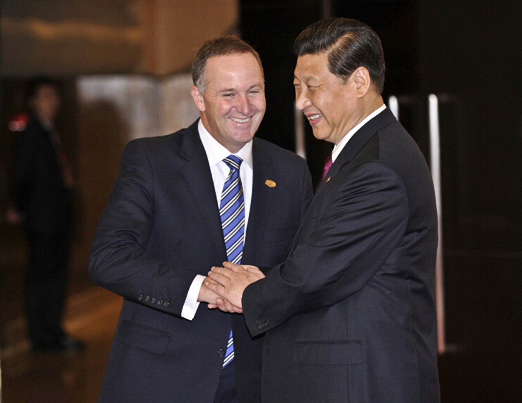 Sir John Key numbers Chinese President Xi Jinping among his “political friends”.