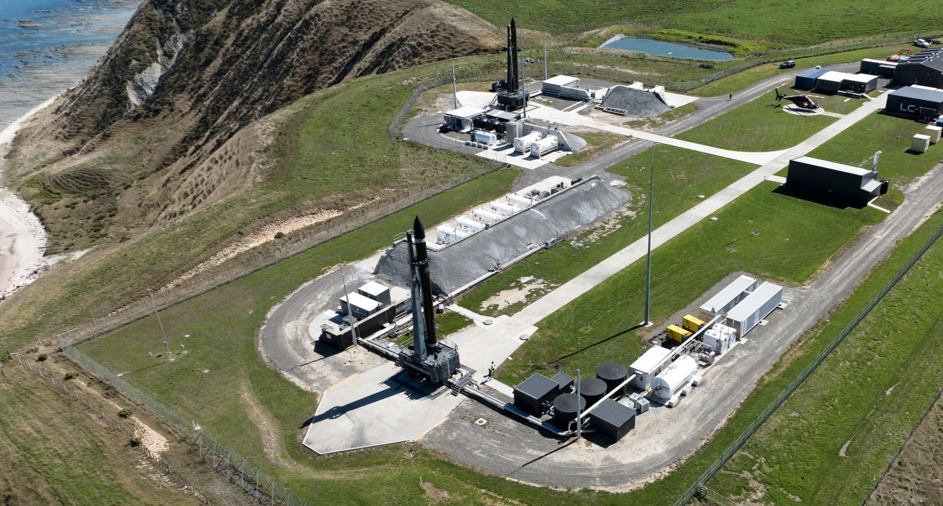 Rocket Lab's launch site in Māhia.
