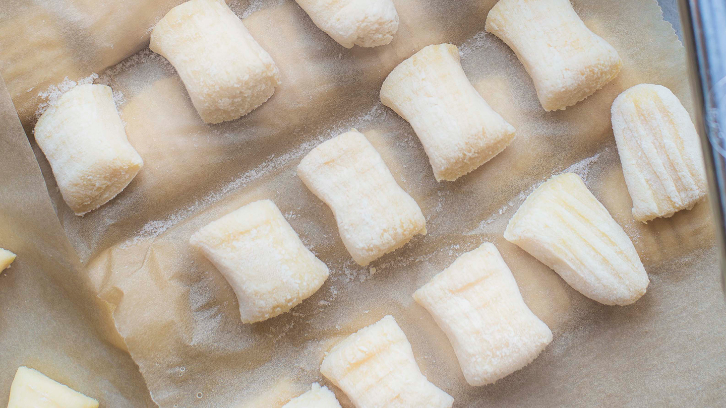 Homemade potato gnocchi-image