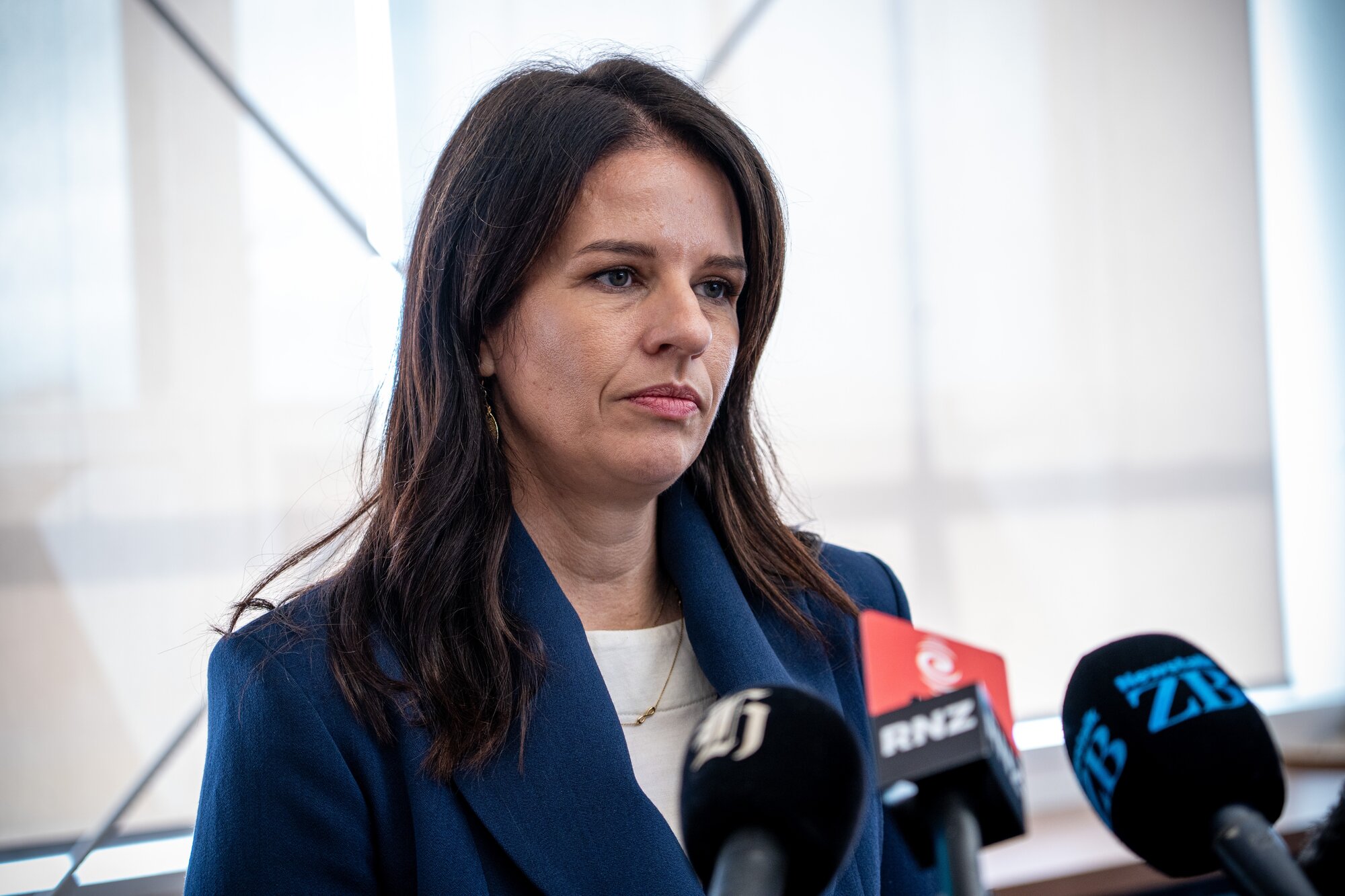 Education Minister Erica Stanford received multiple briefings on the current set-up. Photo / Alyse Wright