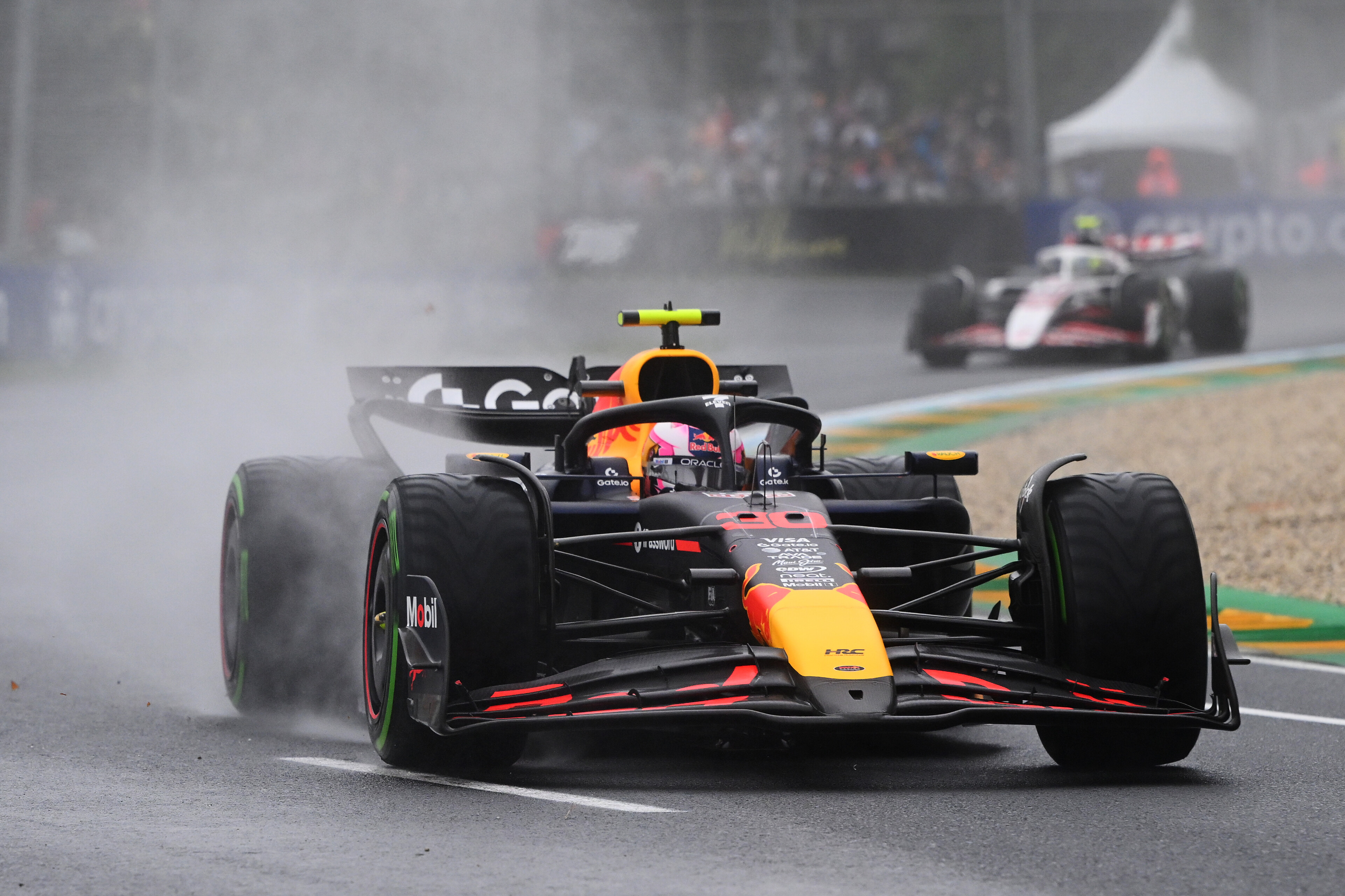 Liam Lawson drives for Red Bull at the Australian Grand Prix in Melbourne. Photo / Red Bull