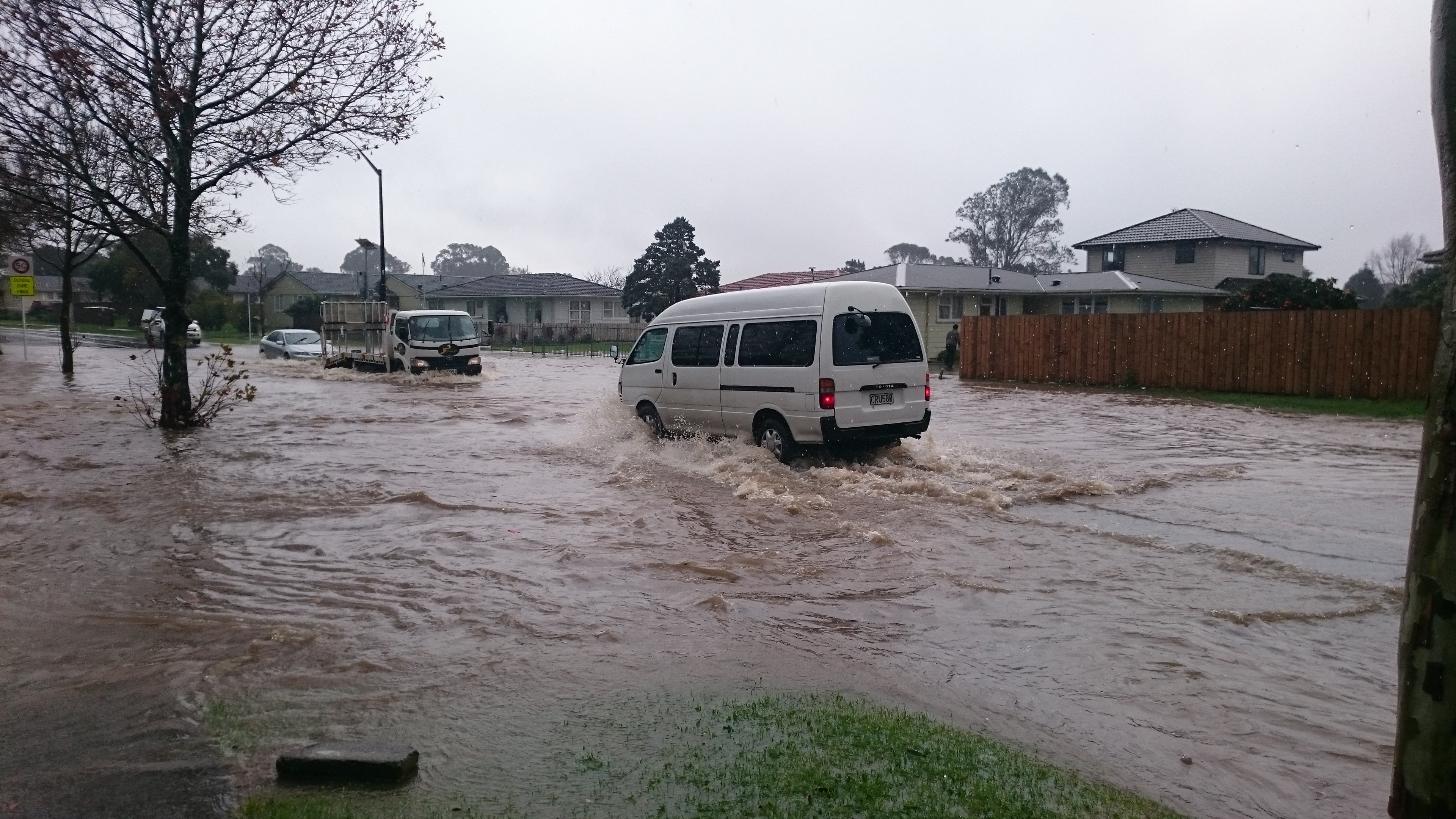 Auckland Council faces ongoing recovery costs from last year's Anniversary Day floods. Photo / Jephany Barut 