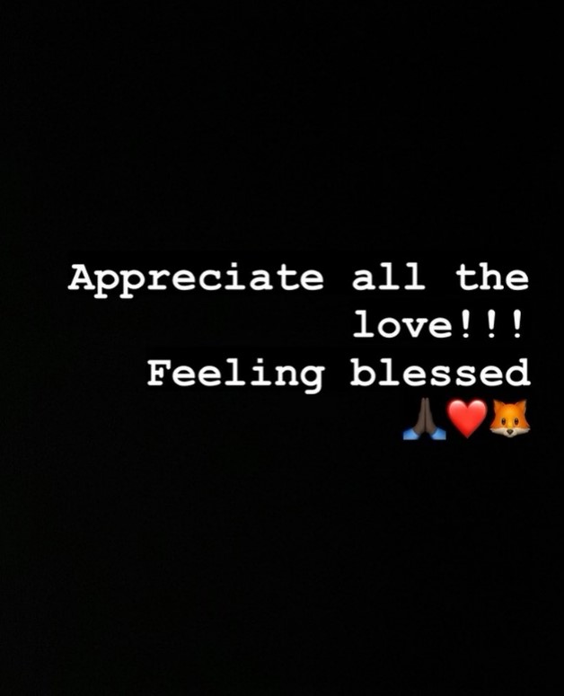 Jamie Foxx has taken to Instagram with a simple message following his shock hospitalisation. Photo / Instagram
