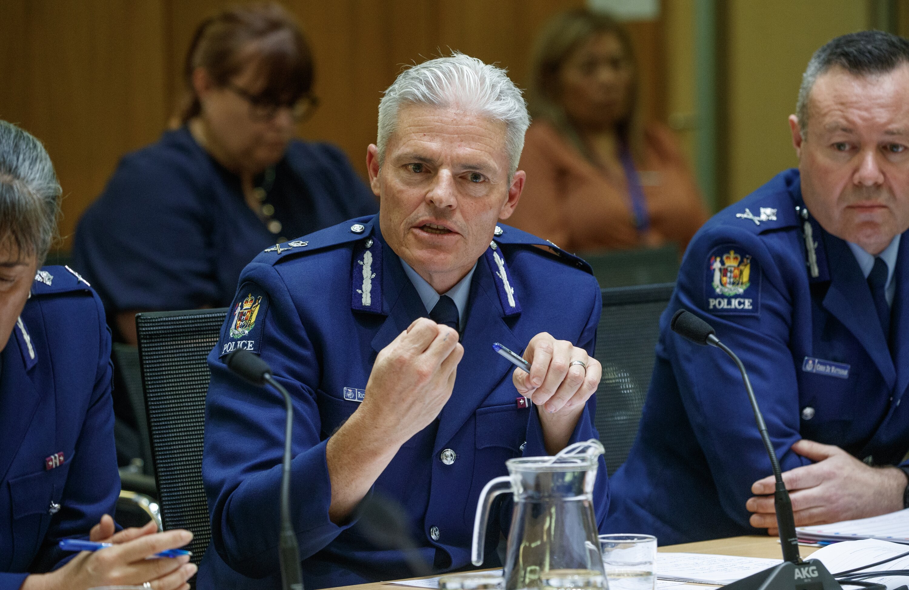 Police Commissioner Richard Chambers last year told MPs quality had to be prioritised. Photo / Mark Mitchell