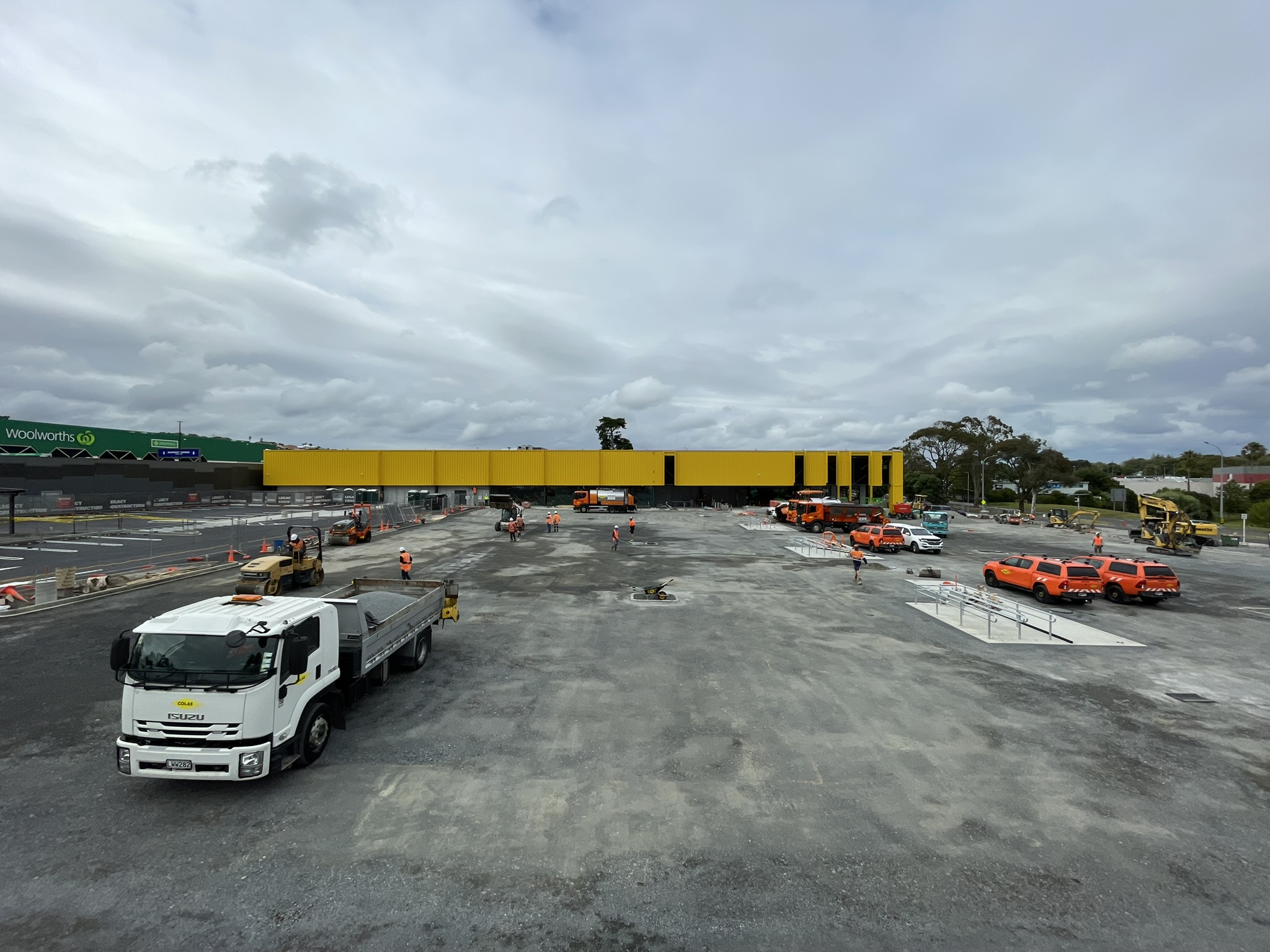 The new $100m Pak'nSave Highland Park which opens at 7.30am on February 25. Photo / Foodstuffs
