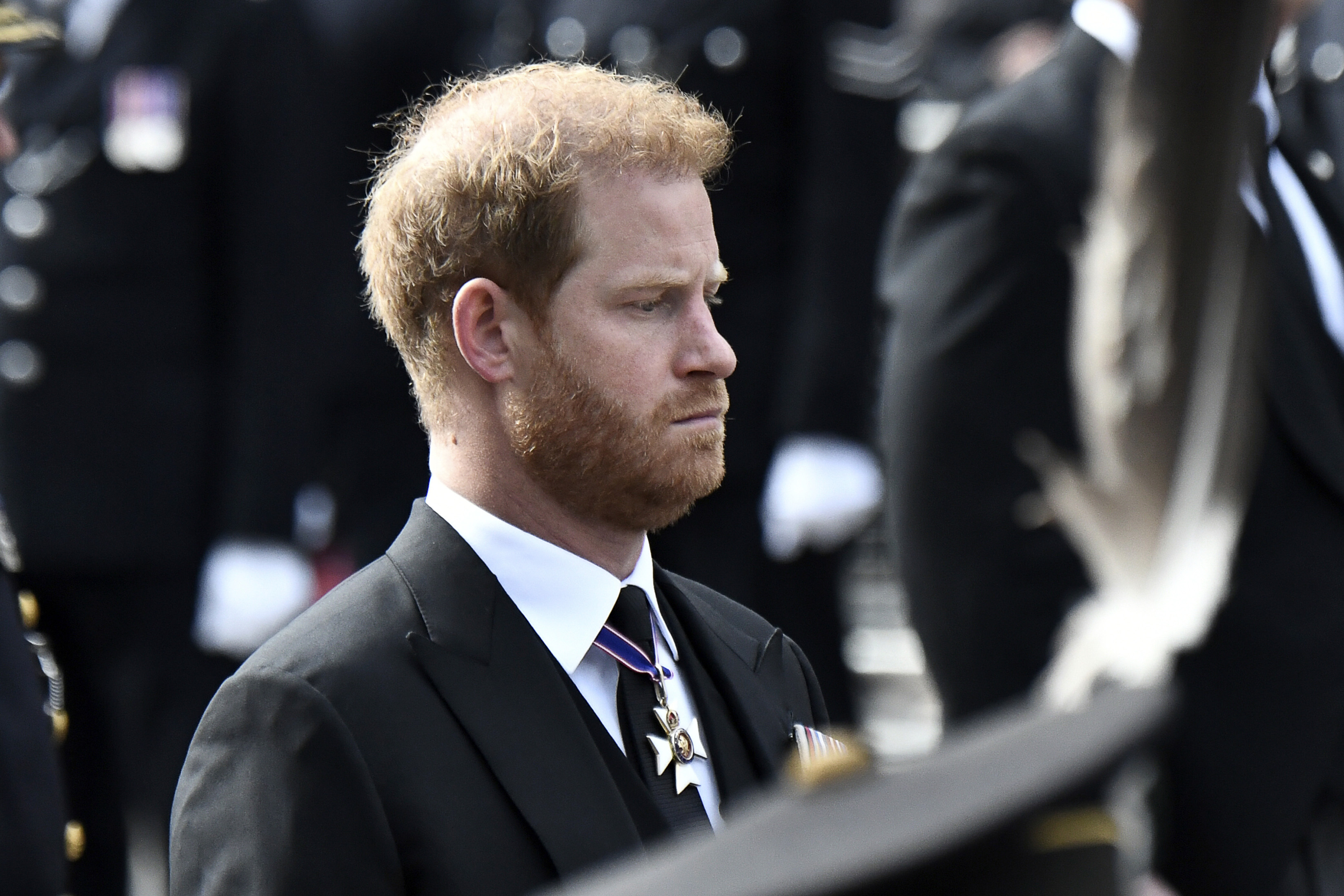 Prince Harry's next visit to the UK comes as the royals mark the first anniversary of Queen Elizabeth II's death. Photo / AP