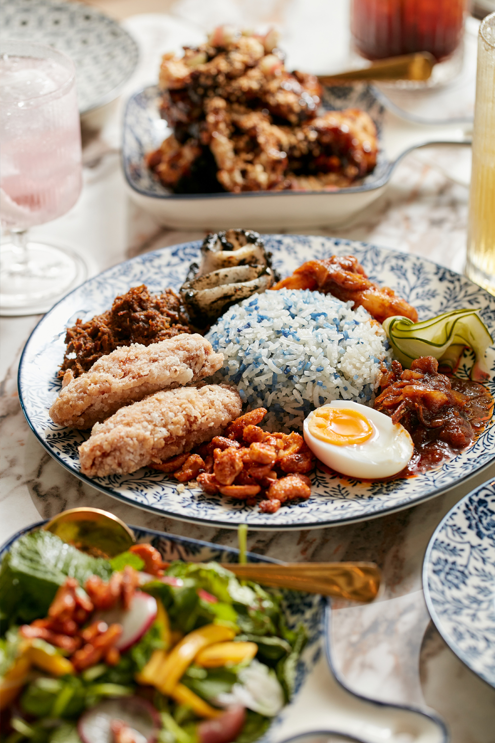 Sinpopo’s signature nasi lemak. Photo / Babiche Martens