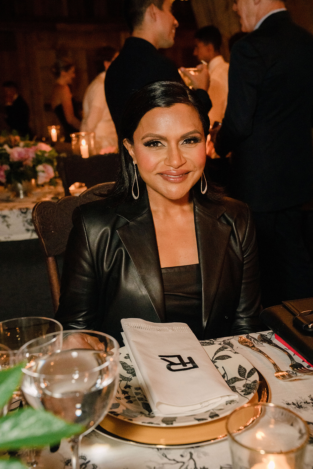 Mindy Kaling attends the Ralph Lauren fashion show. Photo / Jane Kim, The New York Times