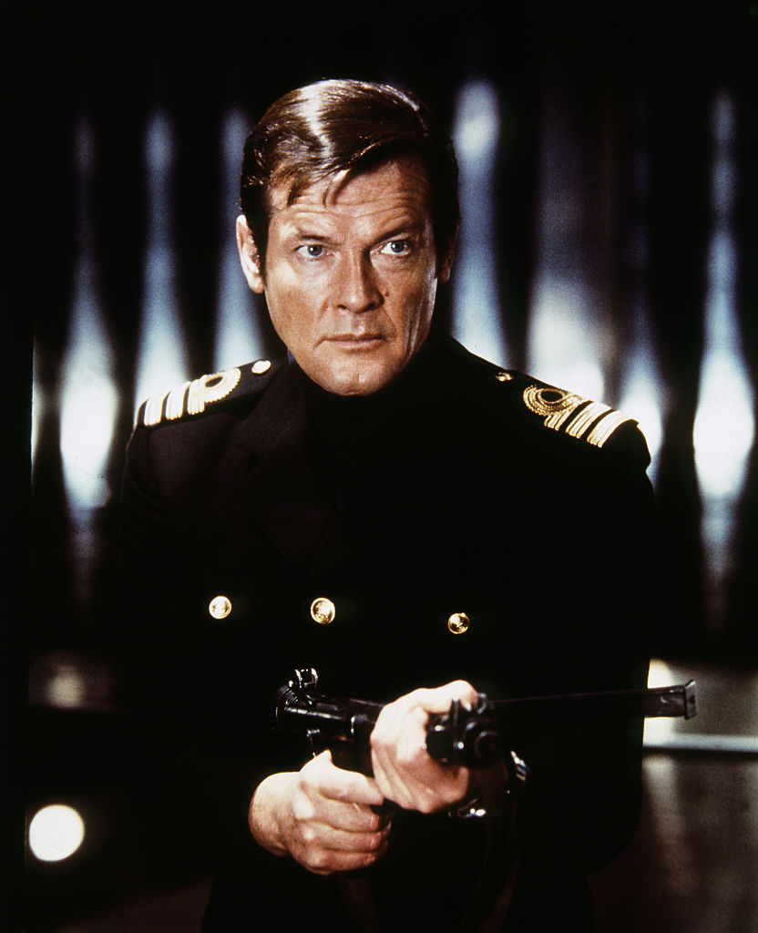 Roger Moore as Bond in The Spy Who Loved Me. Photo / Getty Images