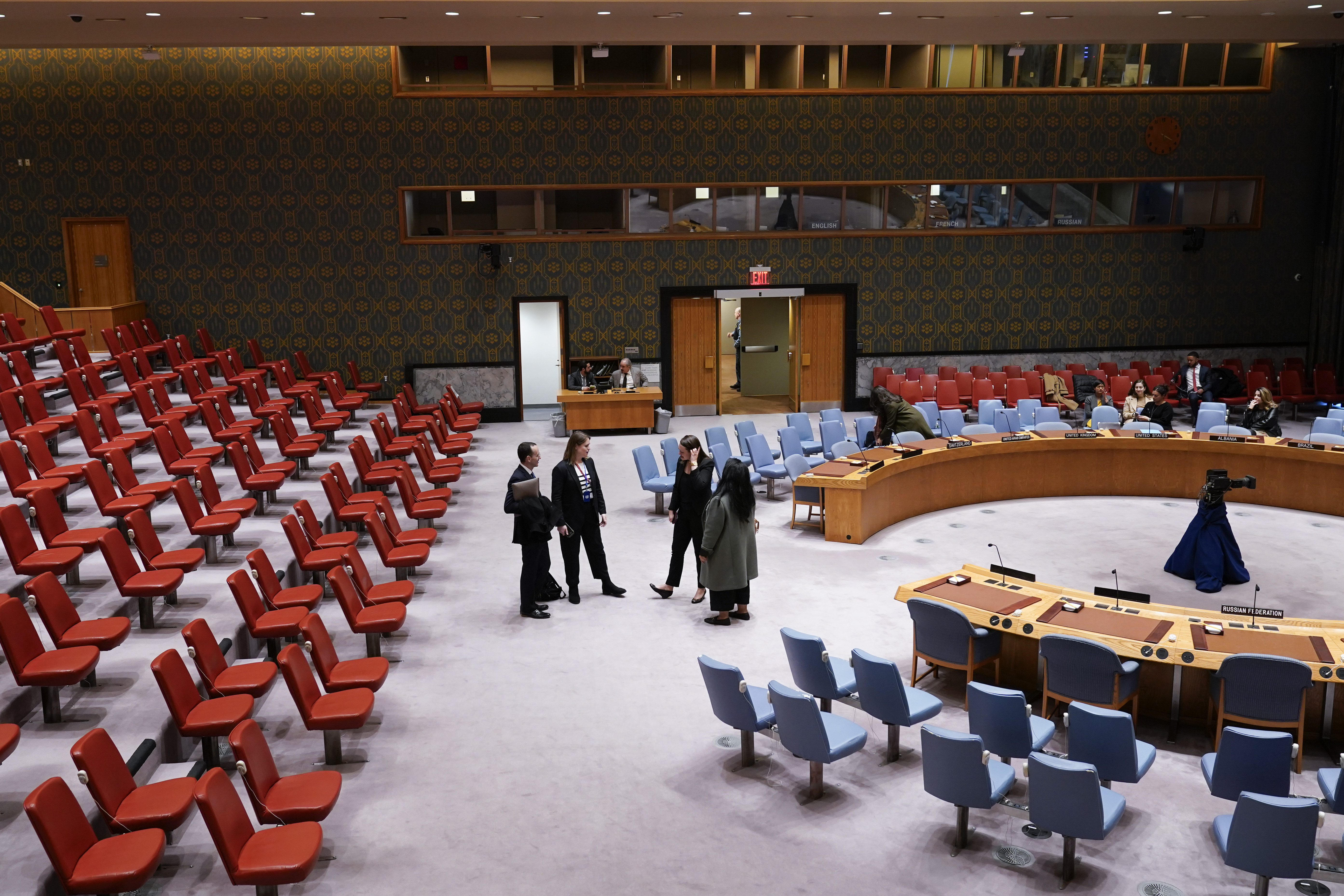 The United States, key allies and Arab nations are engaging in high-level diplomacy in hope of avoiding another US veto of a UN resolution on aid to Gaza. Photo / AP