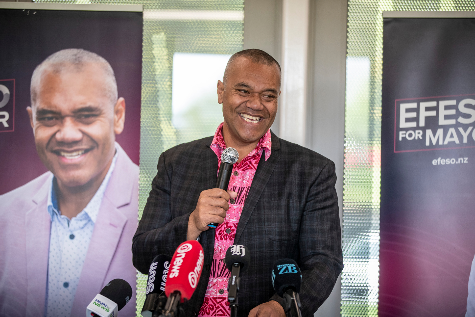 In the mayoral campaign, Collins did something that is rarely encouraged or successful in politics. Photo / Michael Craig