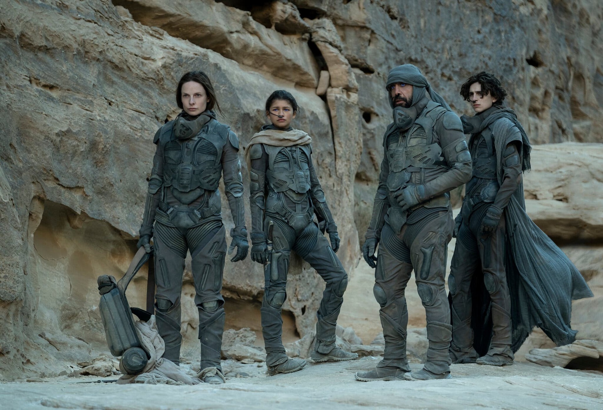 The second iteration of 'Dune', and its mythical and political story, came to cinemas this year. 